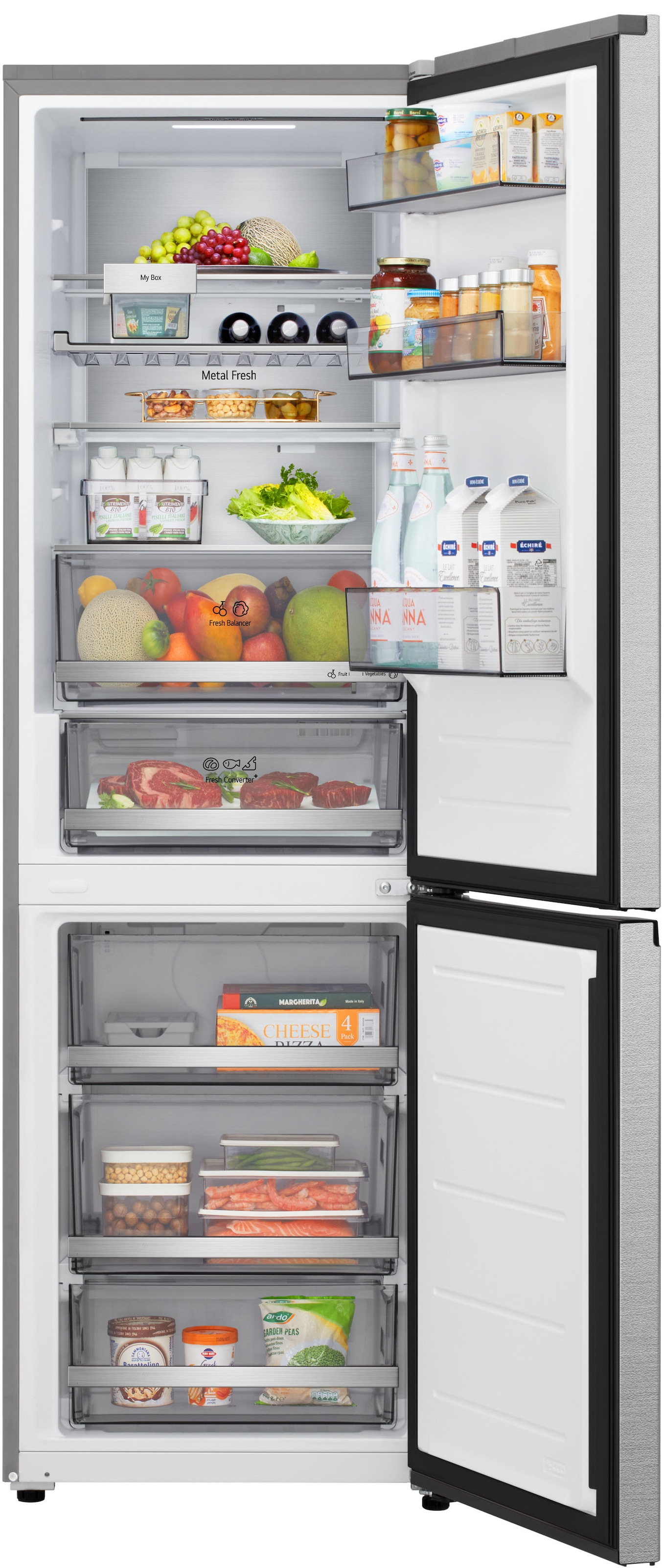 LG Kühl-/Gefrierkombination Serie 7 »GBBS716AMB« 186 cm hoch 59,7 cm breit