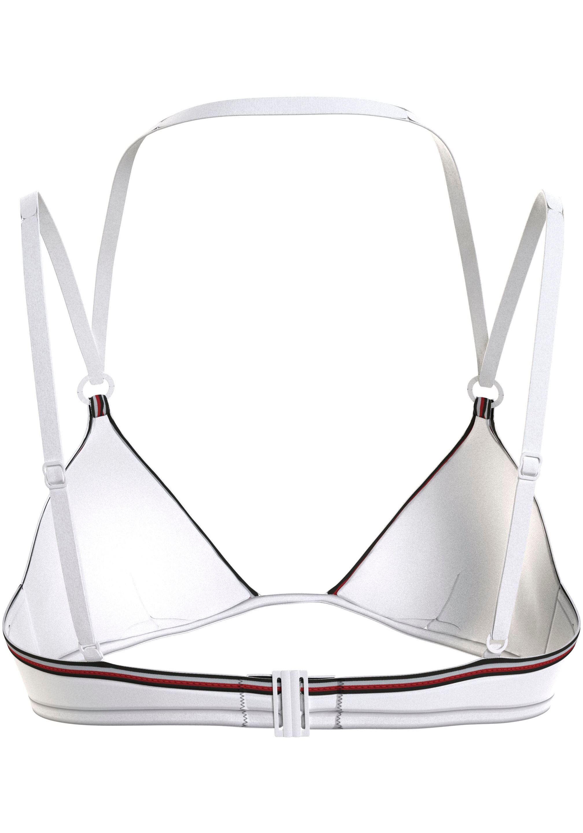 Tommy Hilfiger TRIANGLE FIXED - Bikini-Top - optic white/weiß 