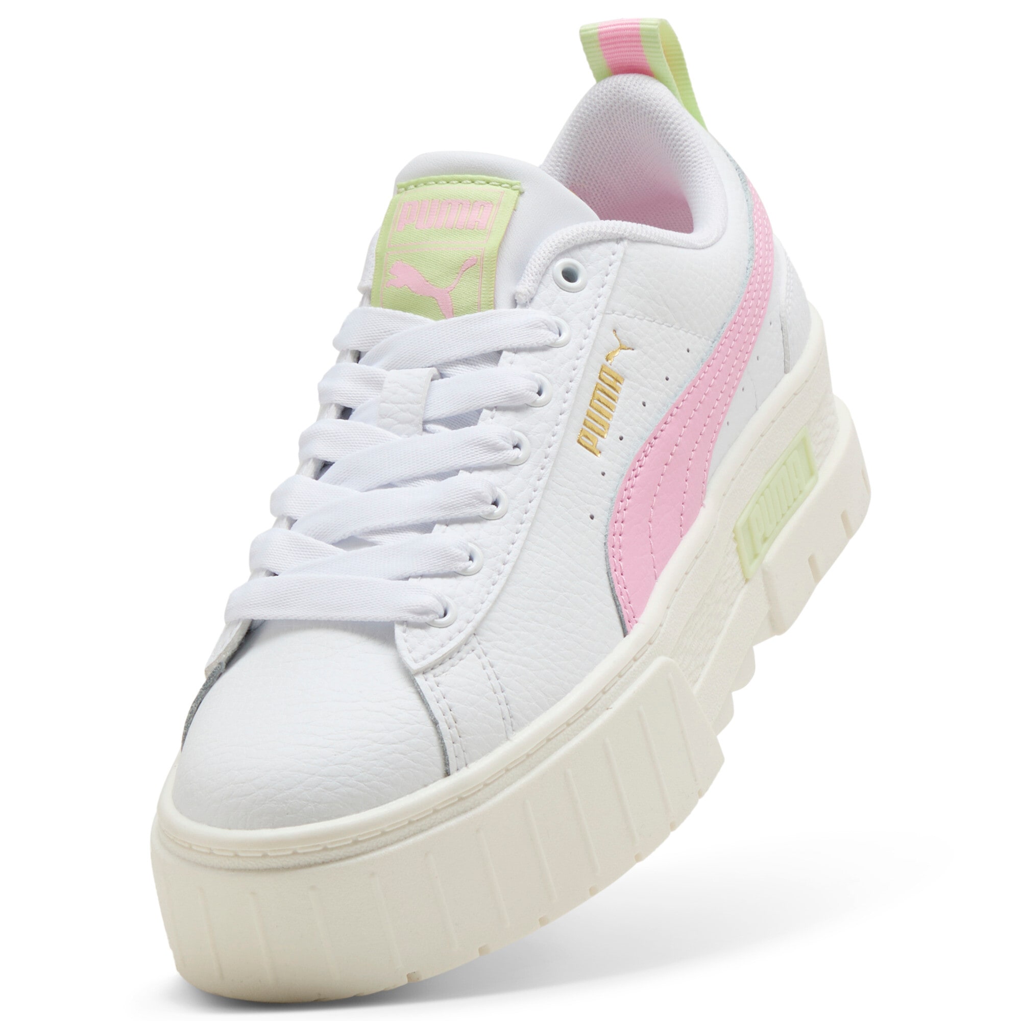 PUMA Sneaker »MAYZE LTH JR«  mit strukturierter Plateau-Gummisohle, herausnehmbare Innensohle