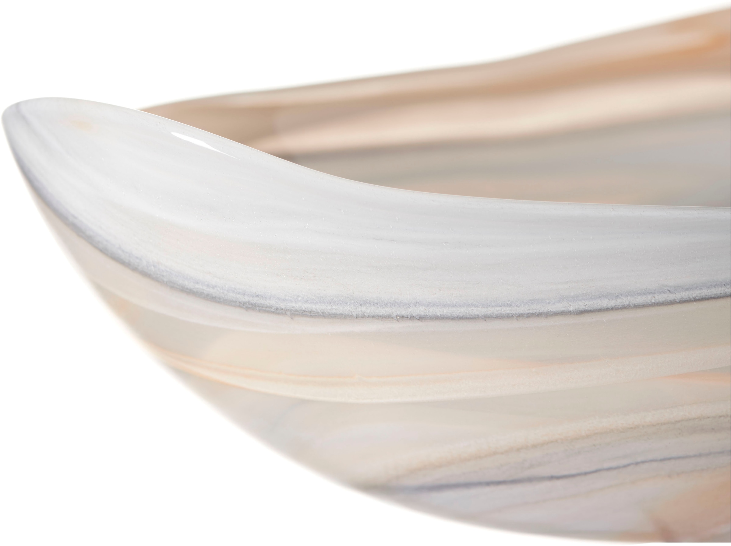 LEONARDO Dekoschale »ALABASTRO 22 cm oval 4er-Set«