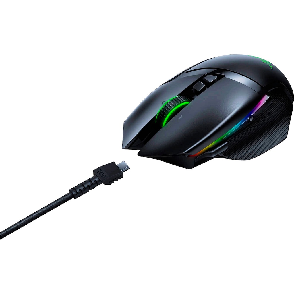 RAZER Maus »Basilisk Ultimate + Mouse Dock«, kabellos