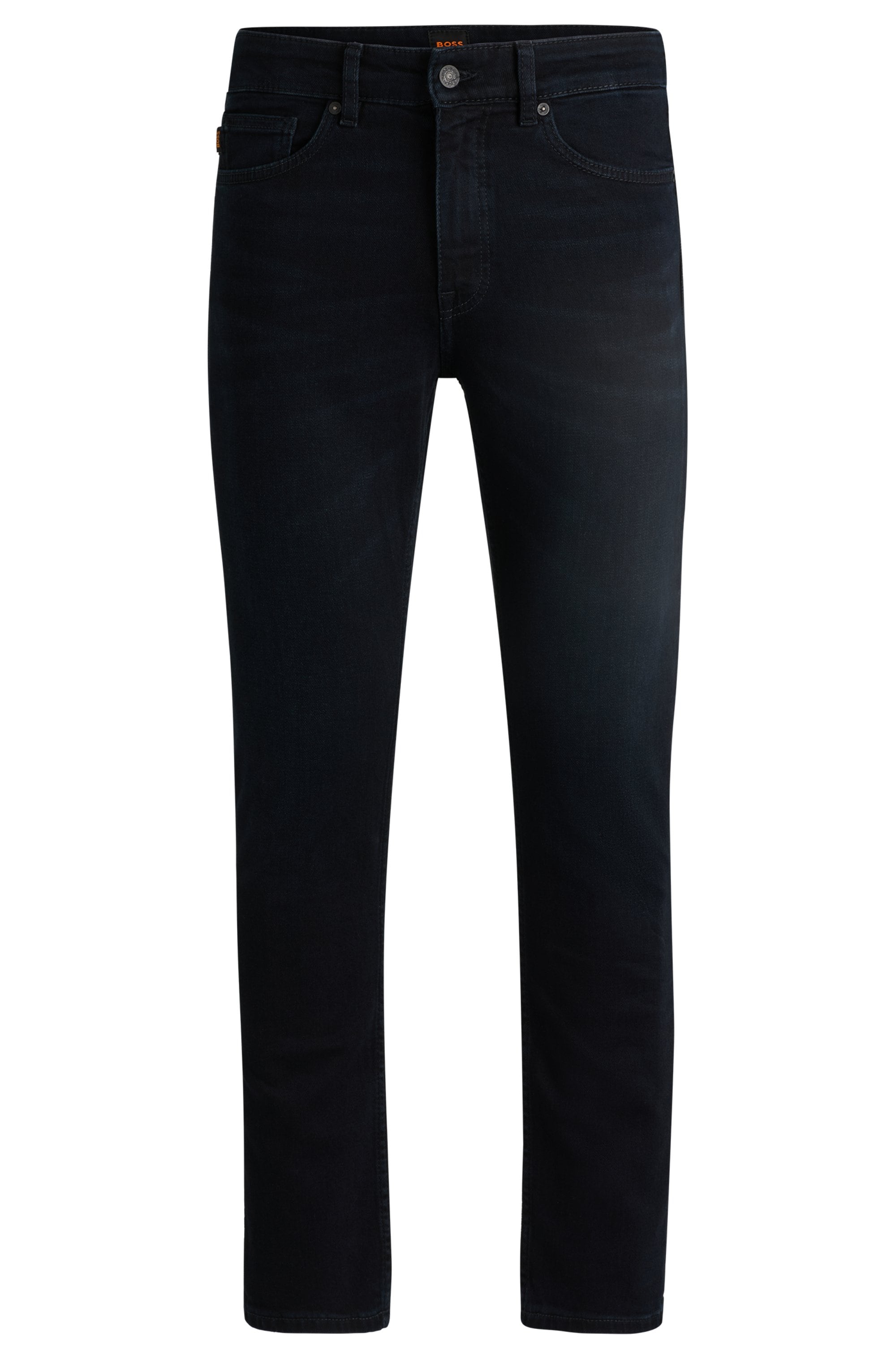 BOSS ORANGE Slim-fit-Jeans »Delaware«, mit BOSS Leder-Badge