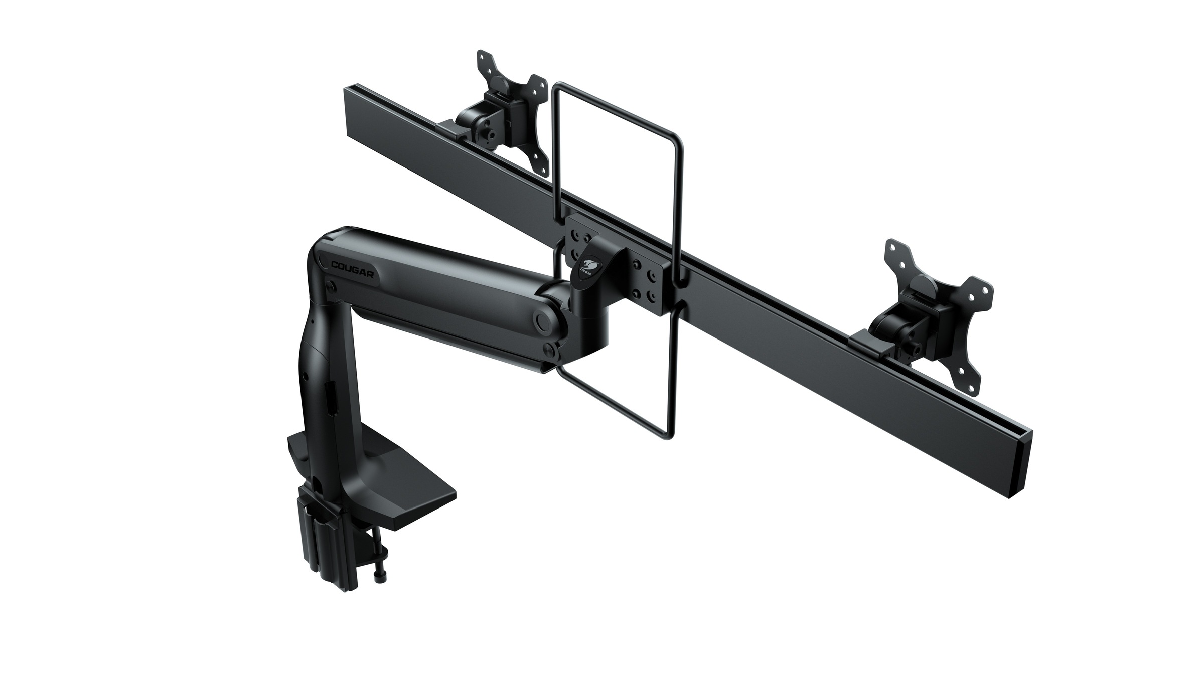 Cougar Monitor-Halterung »Dual Monitor Ständer, DUO35« in schwarz