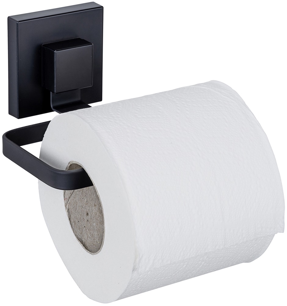 Toilettenpapierhalter »Vacuum-Loc® Modell Quadro«, aus Edelstahl, Befestigen ohne Bohren