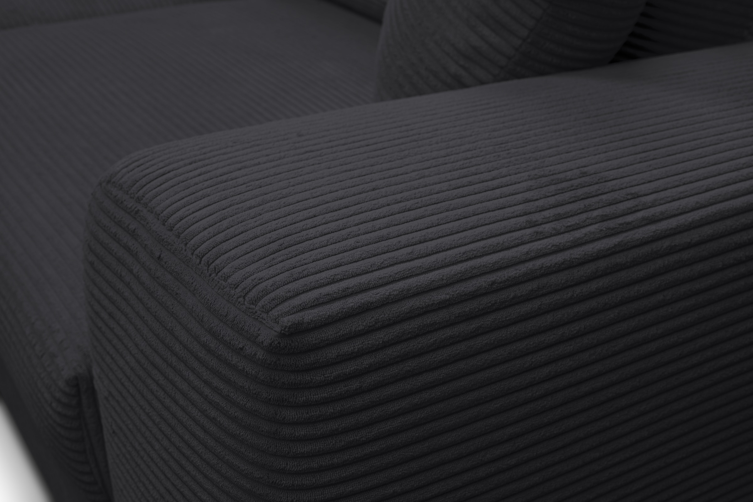 WERK2 Big-Sofa »Rozzana Mega Sofa mit viel Platz, aktuelle Bezüge. Breite 246cm« mit losen Rückenkissen