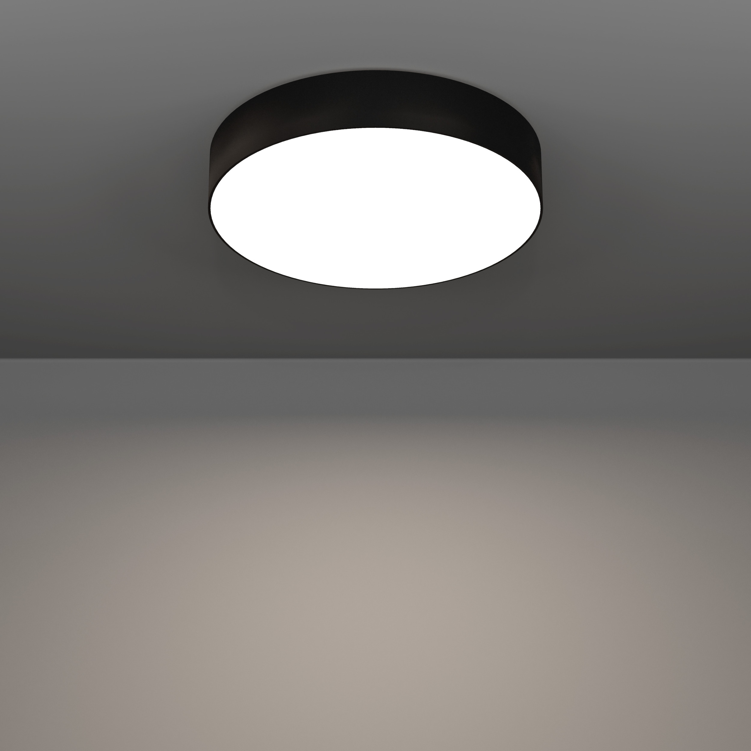 EGLO LED Deckenleuchte »GALLIZZI-Z Deckenlampe - Kunststoff - LED - 15W - IP20« LED-Modul 1 Stk. Kaltweiß | Neutralweiß | RGB | Warmweiß Wohzimmerlampe, Esszimmerlampe, Flur, Schlafzimmer, H7 x Ø39 cm