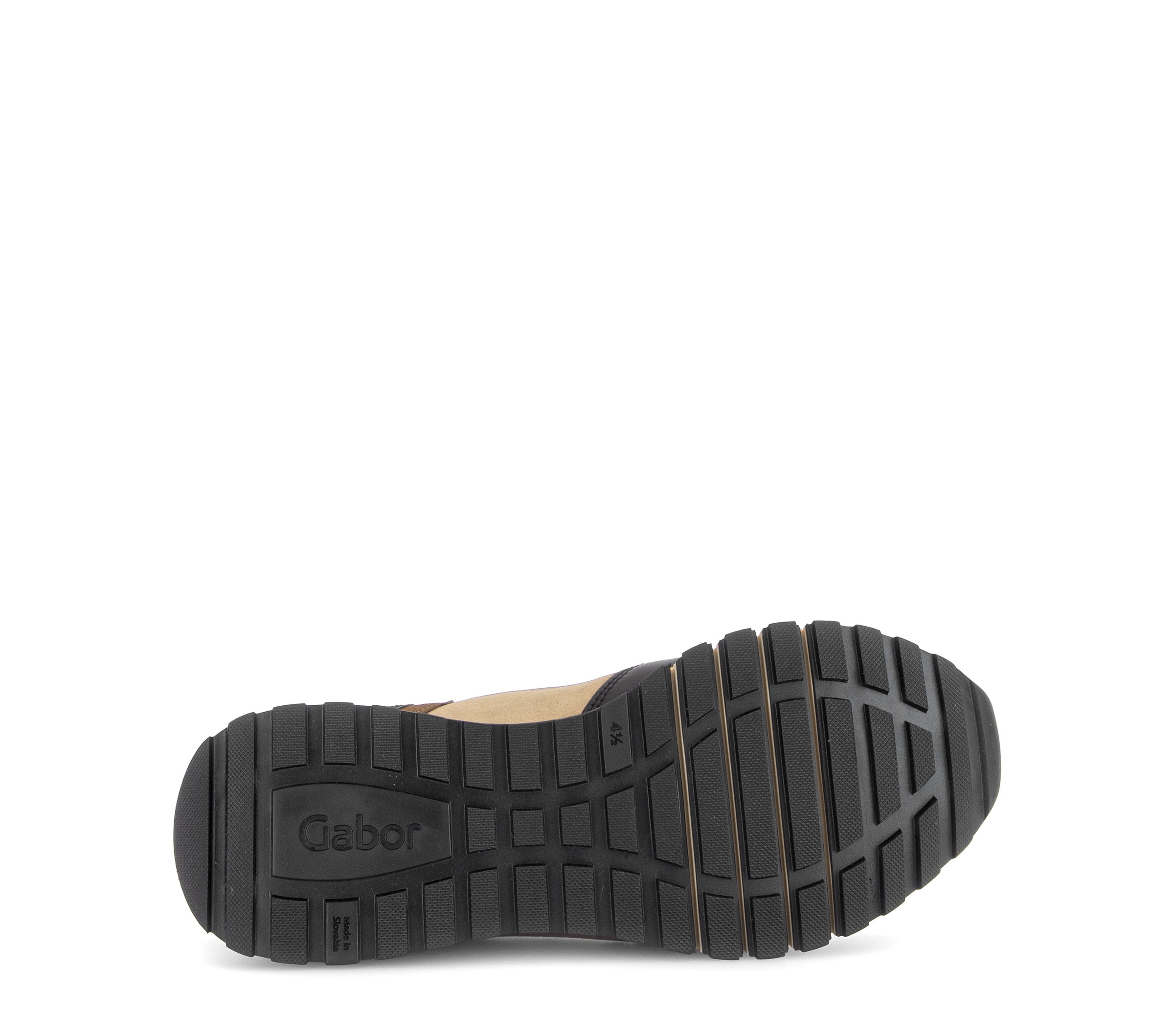 Gabor Keilsneaker  Freizeitschuh, Halbschuh, Schürer, Kontrastbesätze, Weite H