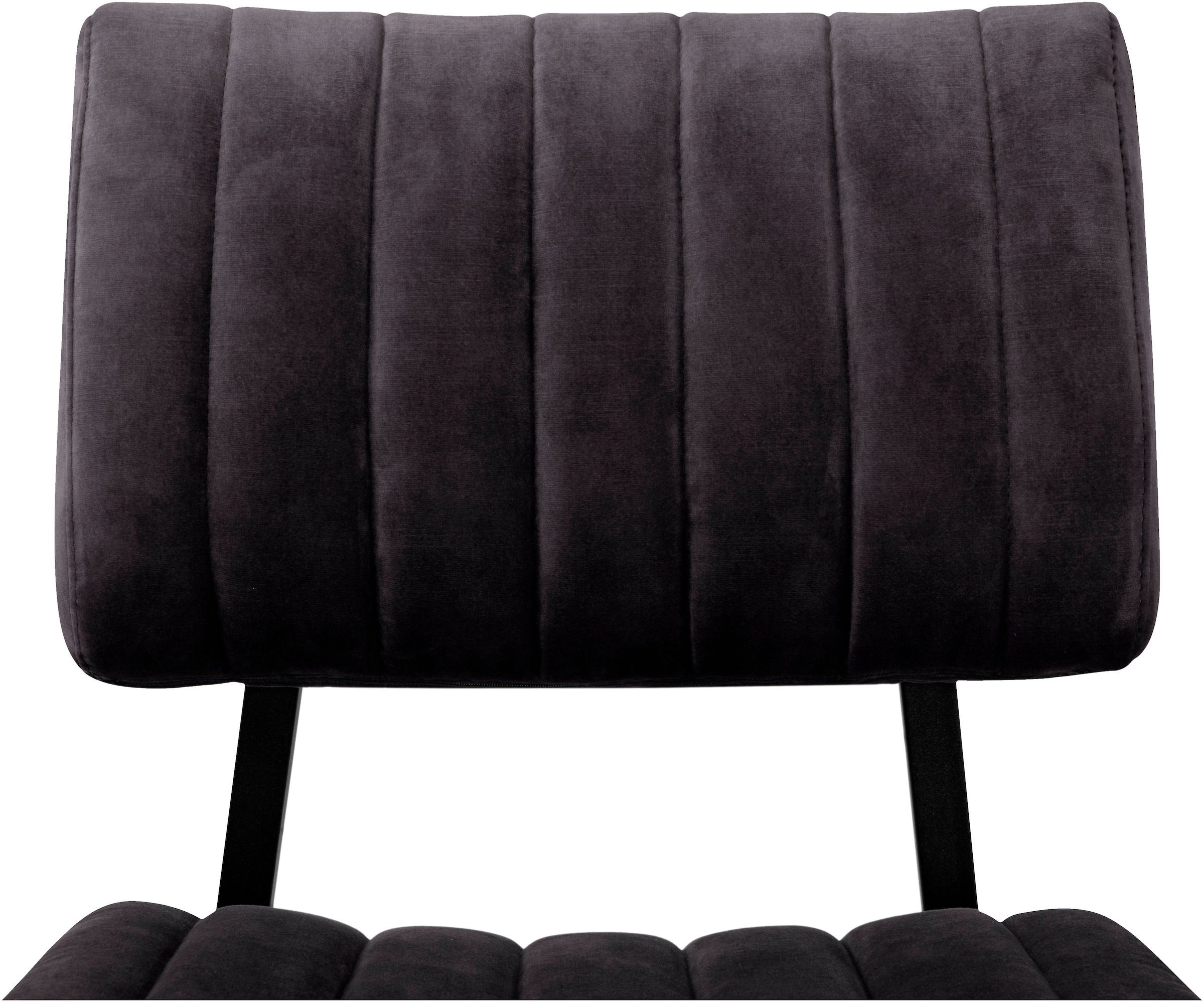 OMG Design Esszimmerstuhl »Ivan«, (Set), 1 St., Stoff, pflegeleichter Samtvelour Bezug, Küchenstuhl
