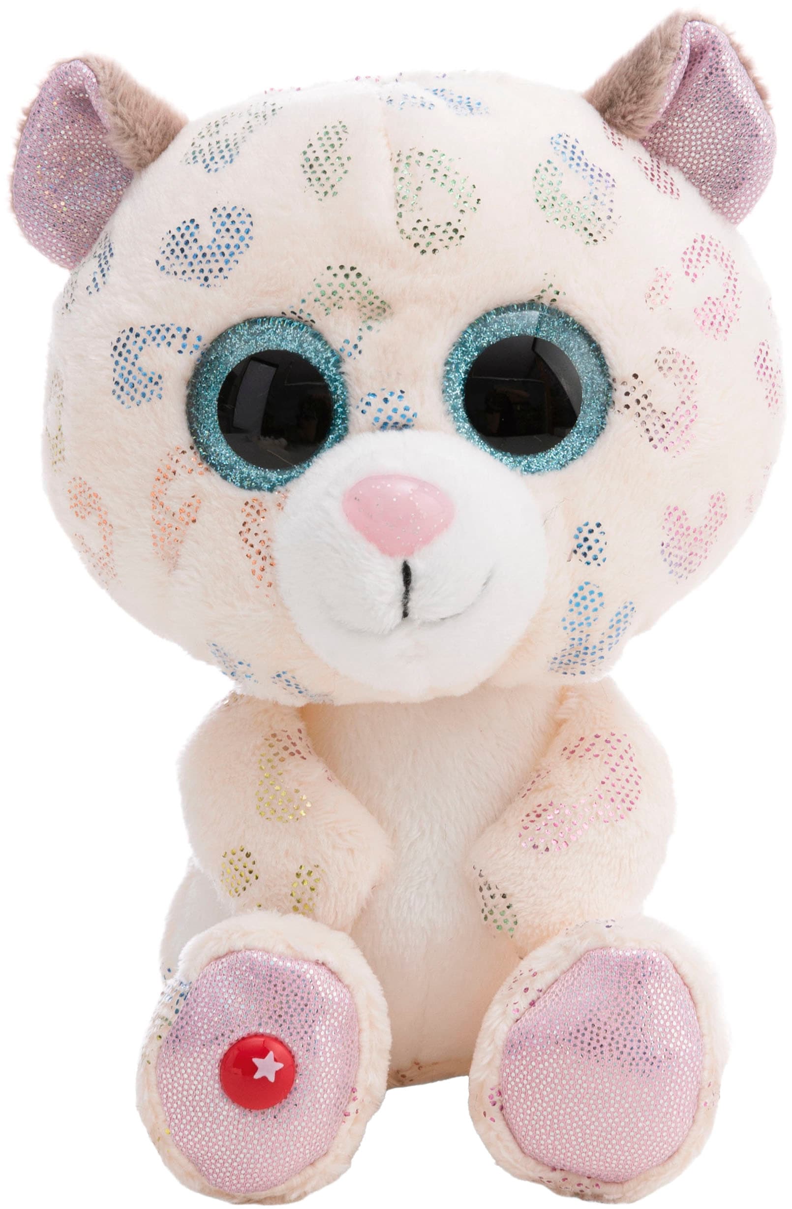 Nici Kuscheltier »Glubschis, Schneeleopard Leopaw, 15 cm«