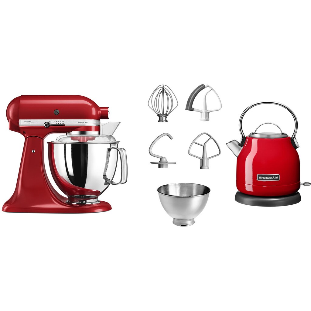 KitchenAid Küchenmaschine »5KSM175EER EMPIRE ROT«