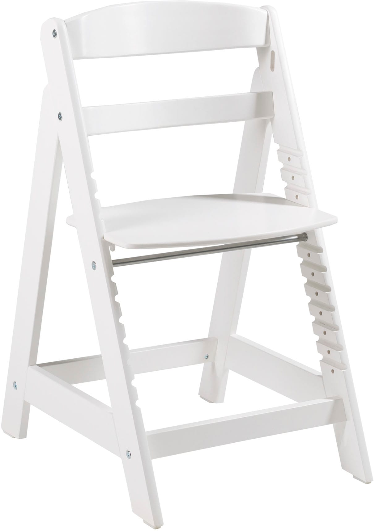 roba® Hochstuhl »Treppenhochstuhl Sit Up Click, weiß«, aus Holz