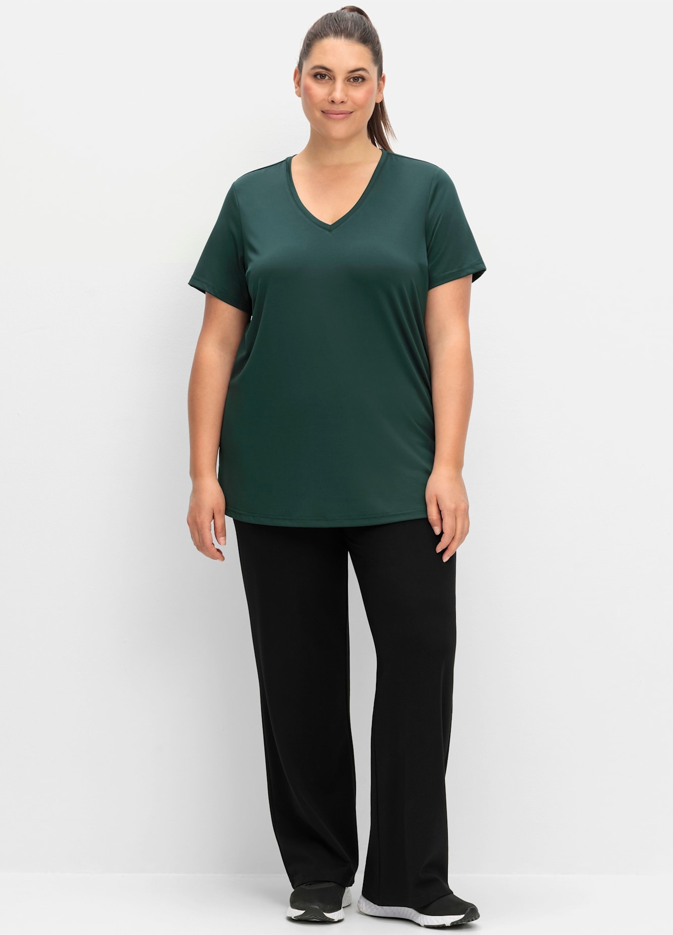 Sheego T-Shirt »Funktionsshirt«, (1 tlg.)