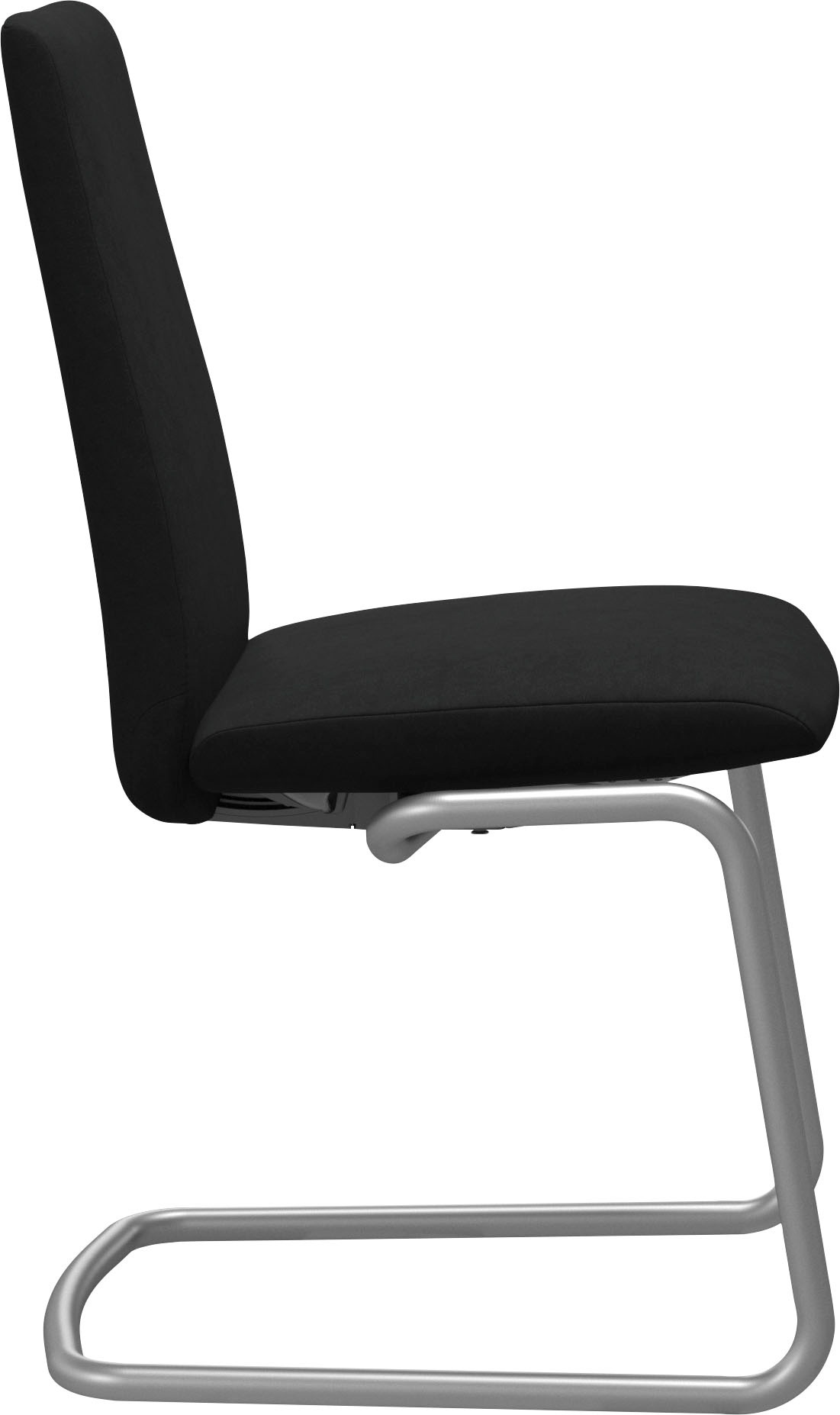 Stressless® Polsterstuhl »Laurel«, Microfaser DINAMICA, Low Back, Größe M, mit Beinen aus Stahl in Chrom matt