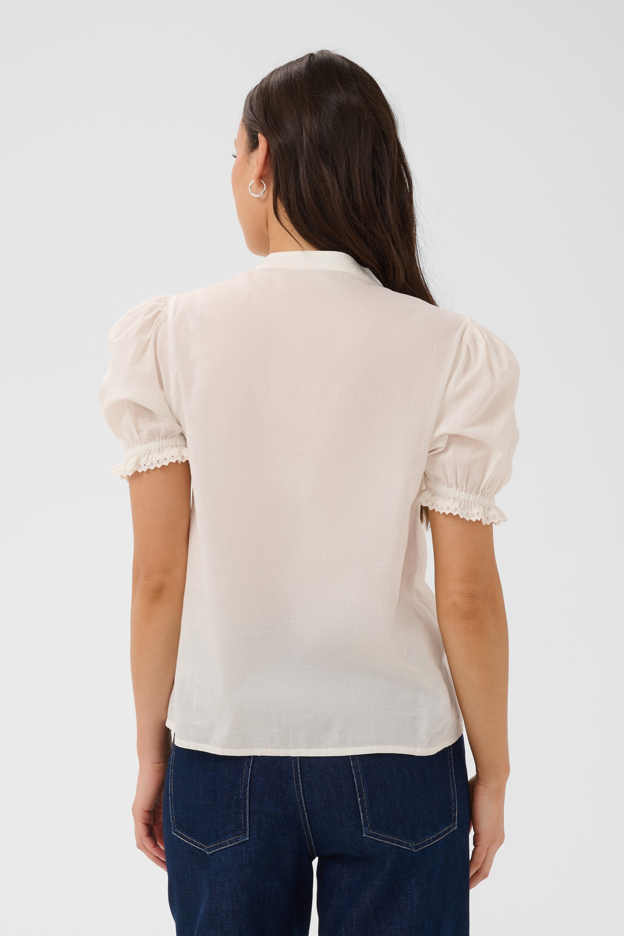 Saint Tropez Kurzarmbluse »Kurzarm-Bluse LousaSZ«