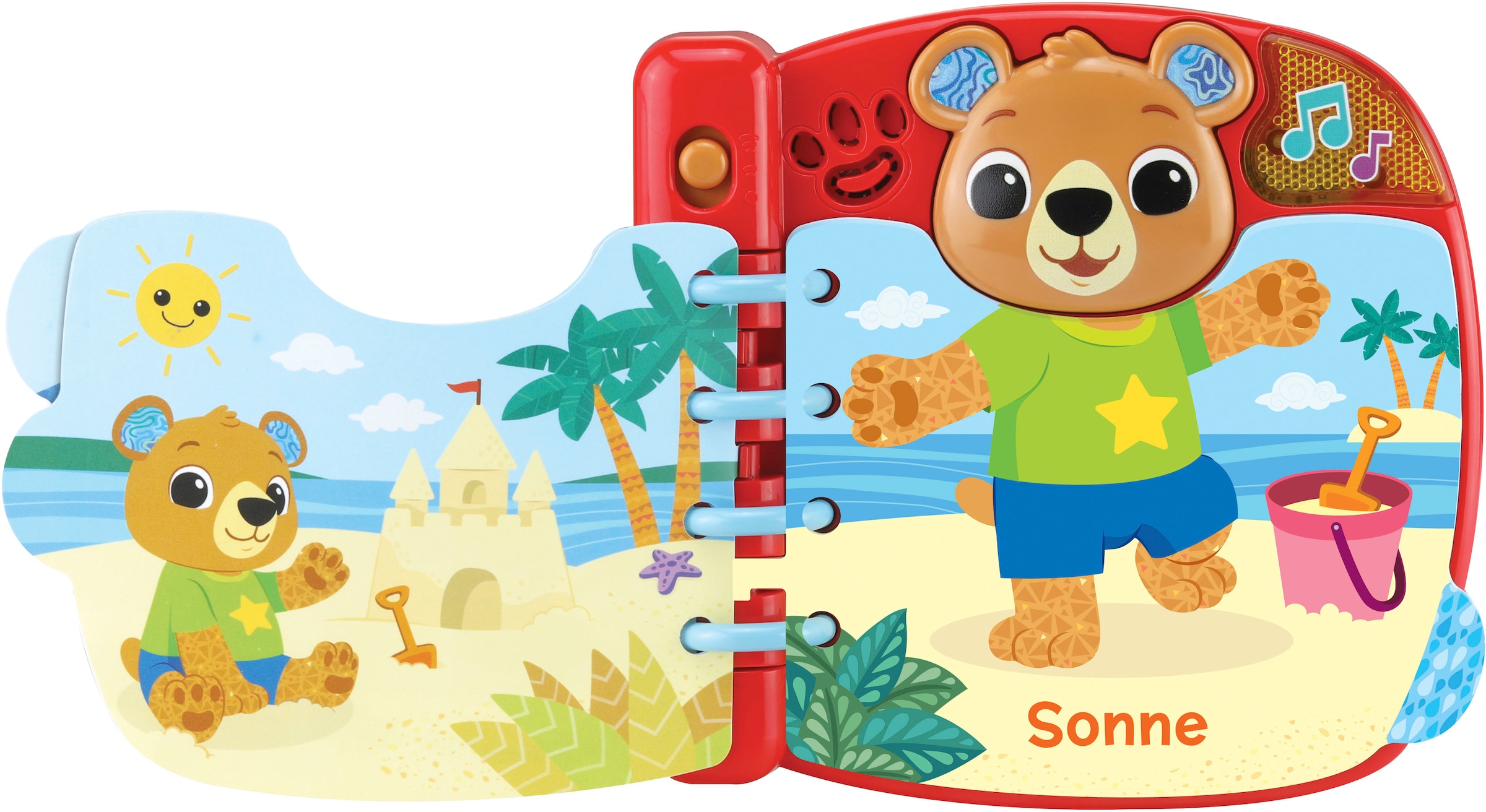 Vtech® Buch »Vtech Baby, Zieh-mich-an-Bärchenbuch«, mit Licht und Sound