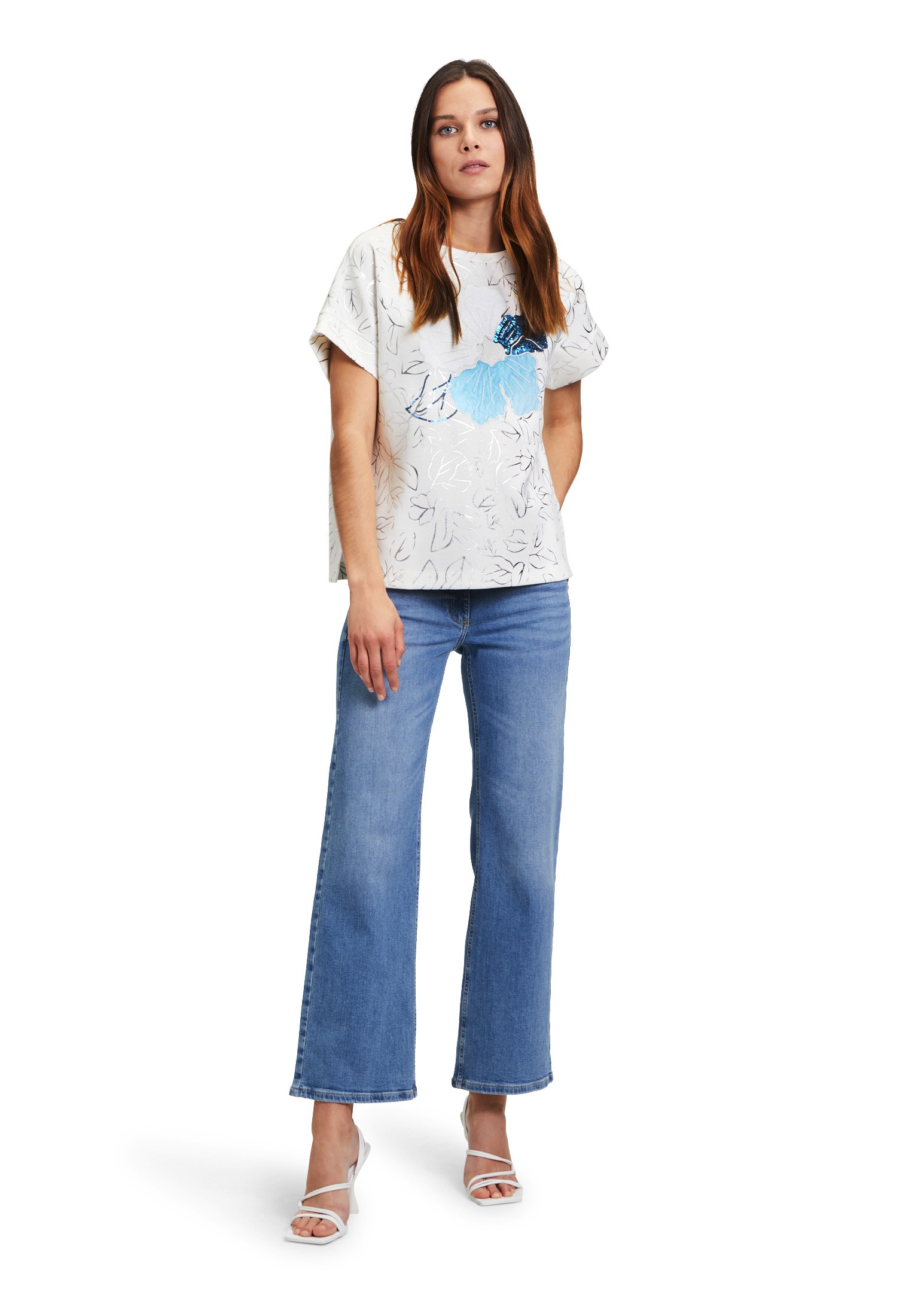 Betty Barclay Sweatshirt »Sweatpullover mit Rundhalsausschnitt«