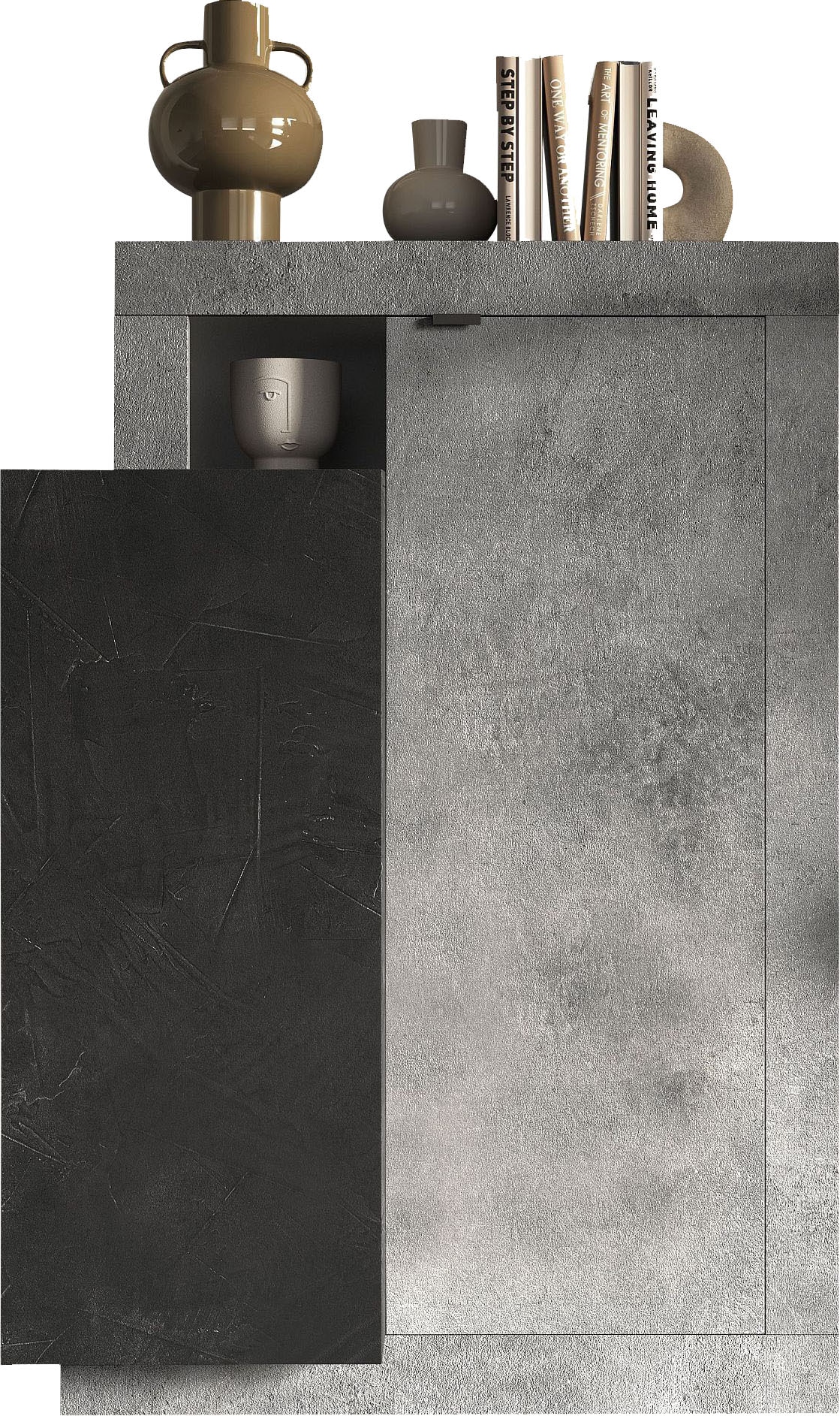 INOSIGN Highboard »Freedom«, Breite 87 cm mit 2 Türen, Höhe 142 cm (in verschiedenen Farben)