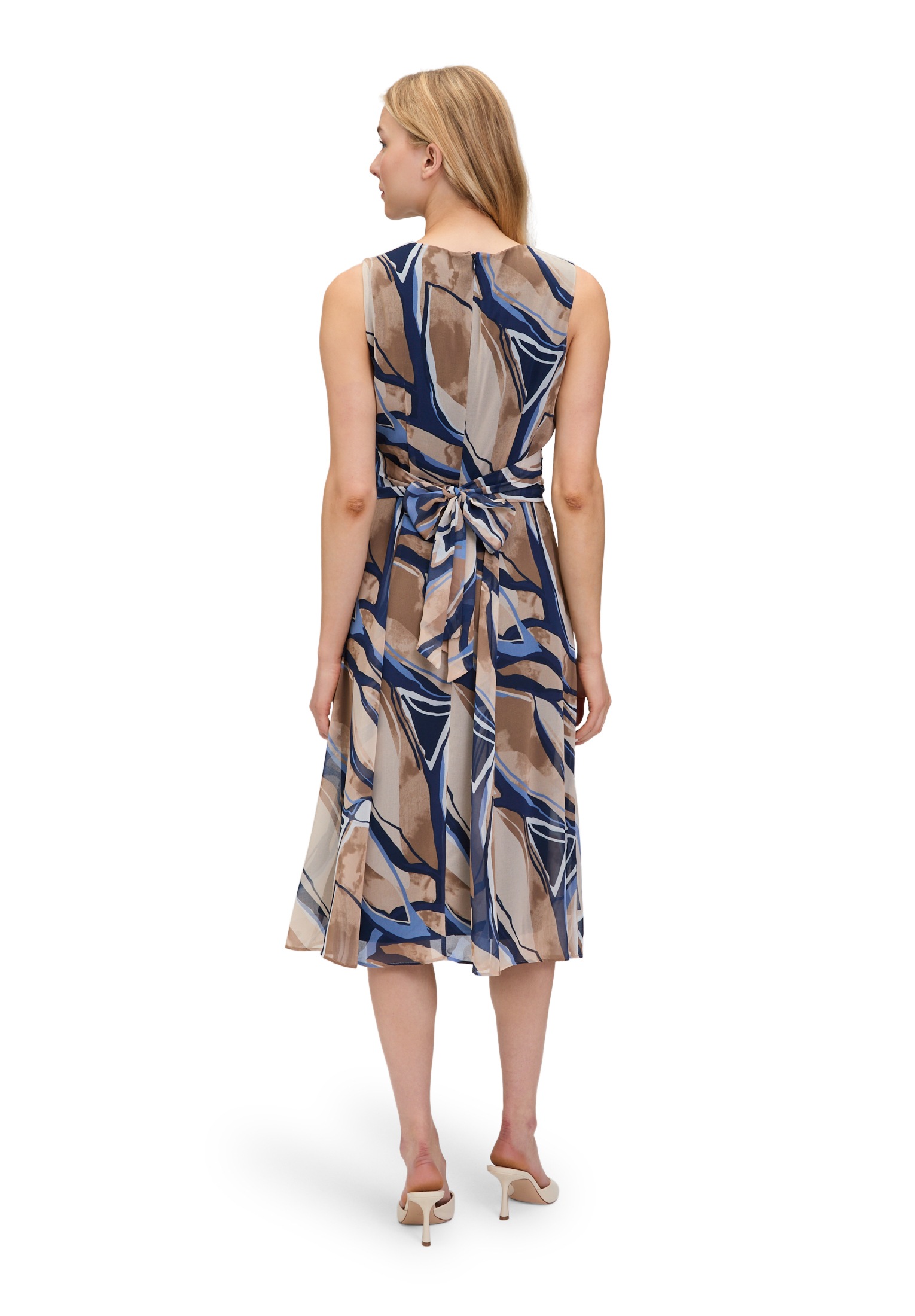 Betty&Co Chiffonkleid »Chiffonkleid ohne Arm«