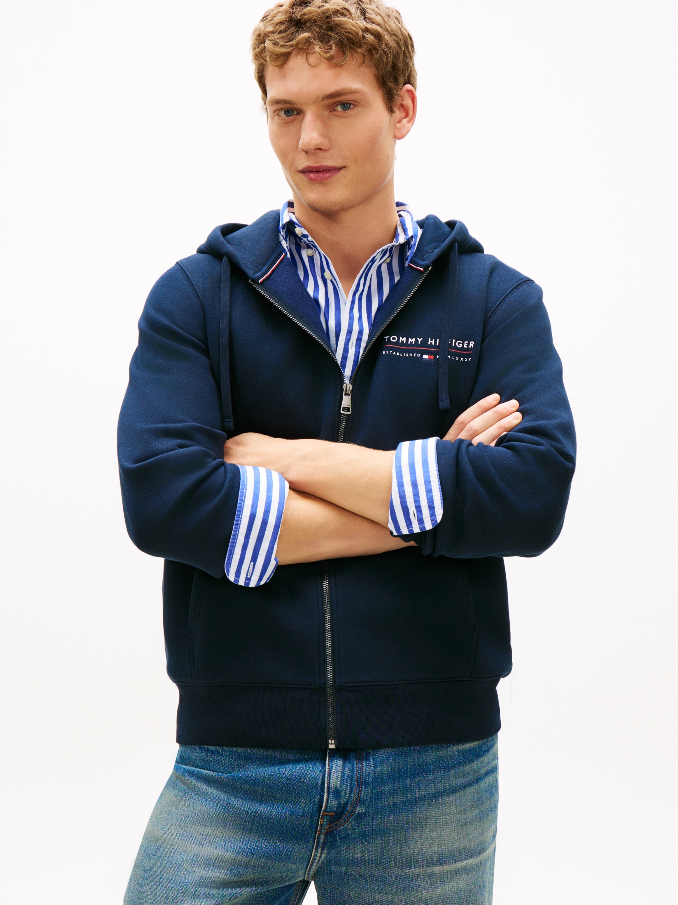 Tommy Hilfiger Kapuzensweatjacke »BRAND LOVE«