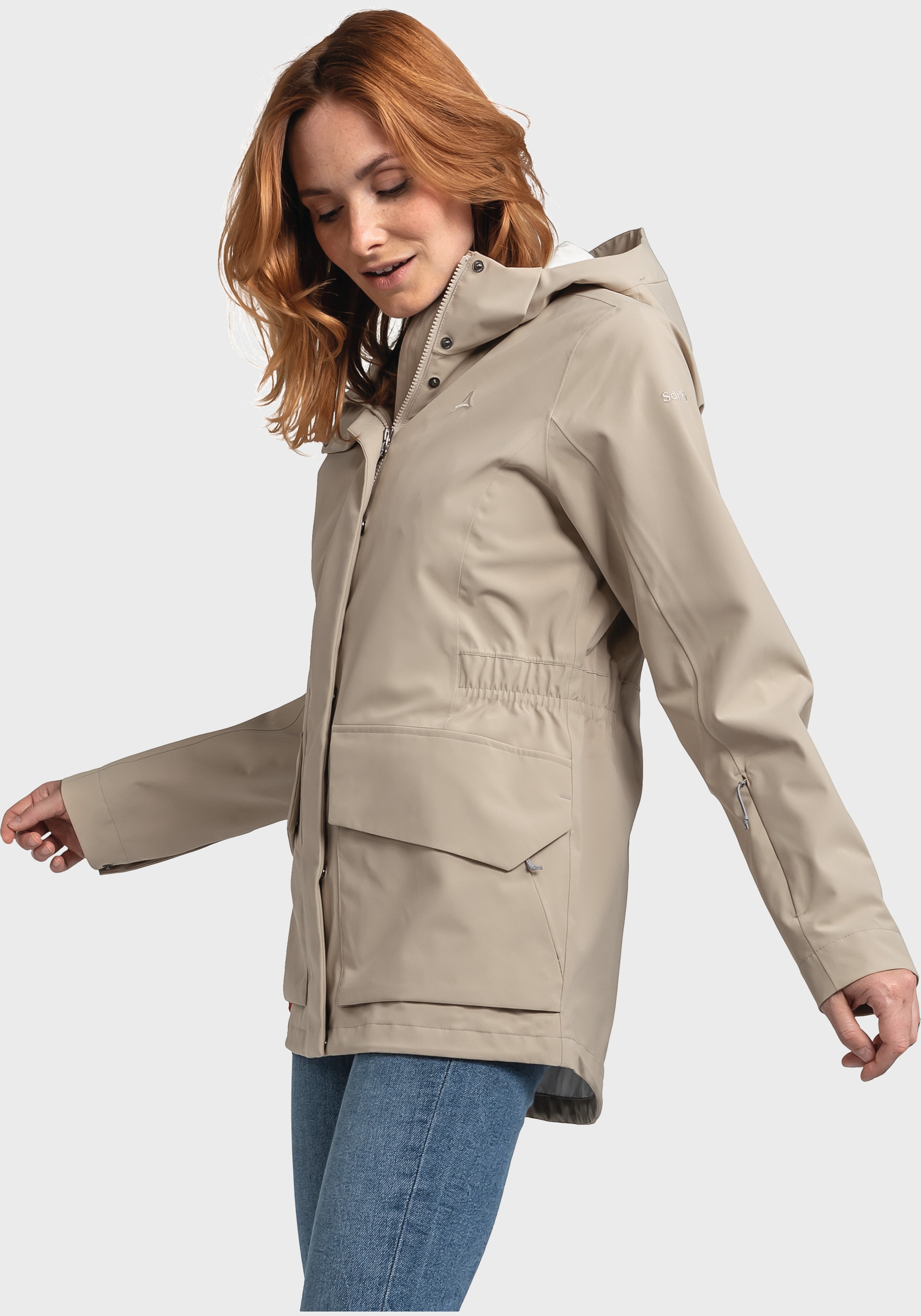 Schöffel Outdoorjacke »Jacket Geneva L«, mit Kapuze