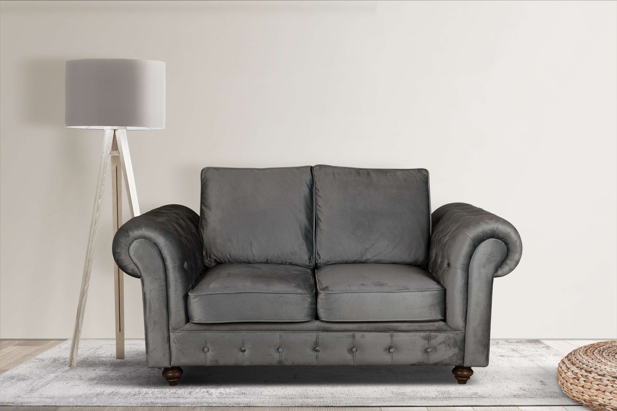 Home affaire 2-Sitzer »MENDITTE« Knopfheftung im Armlehnbereich und an der Vorderkante, hohe Qualität