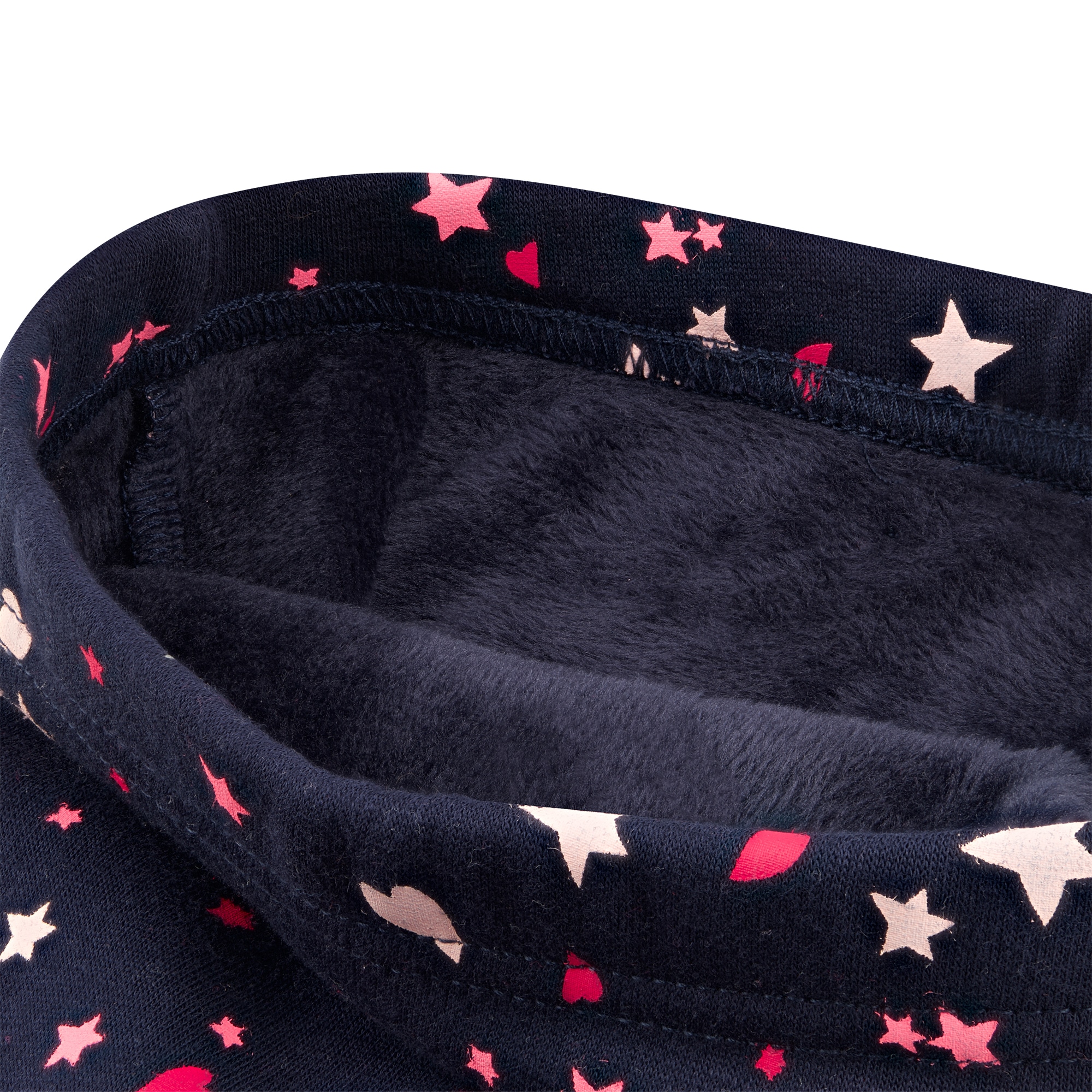 happy girls Sweatleggings, im tollen Sternen-Herzen-Alloverprint