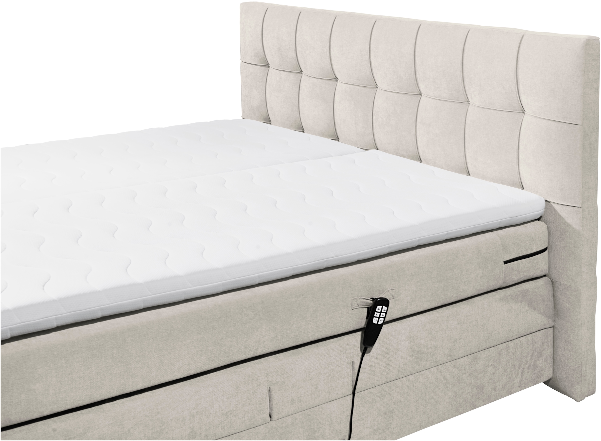 ED EXCITING DESIGN Boxspringbett »Talena«, inkl. Motor und Topper