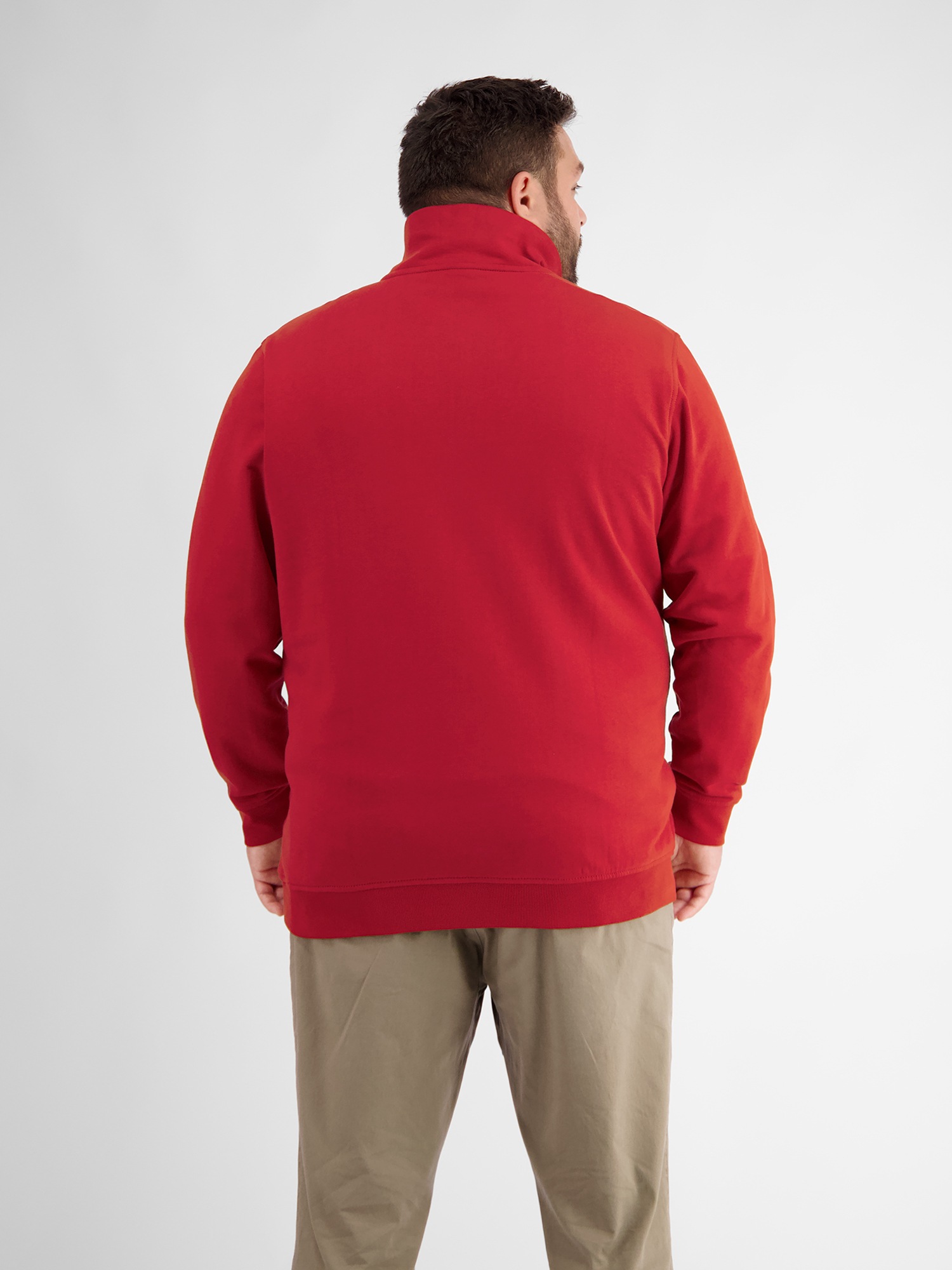 LERROS Sweatshirt »LERROS Sweat-Troyer mit Steppnähten«