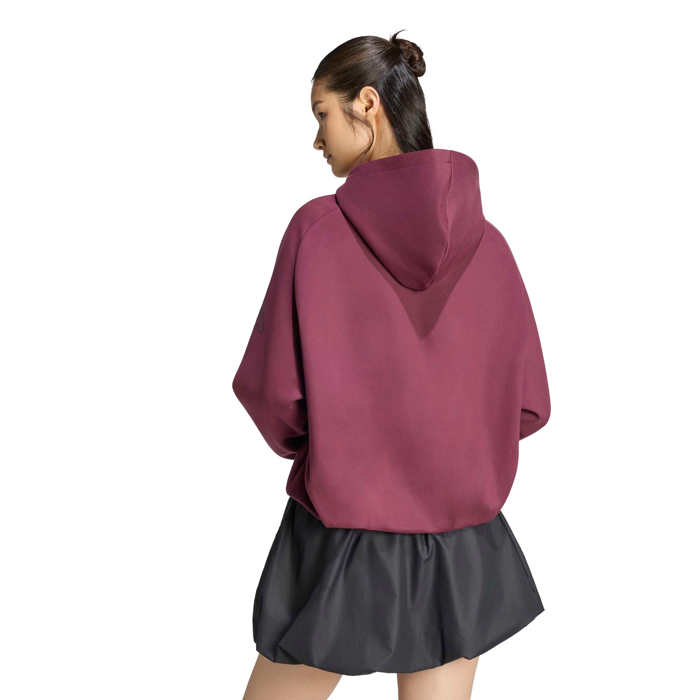adidas Sportswear Kapuzensweatshirt »SOFT LUX WINTER KNIT HOODIE«, sportlicher Stil, mit Kapuze, ohne Verschluss
