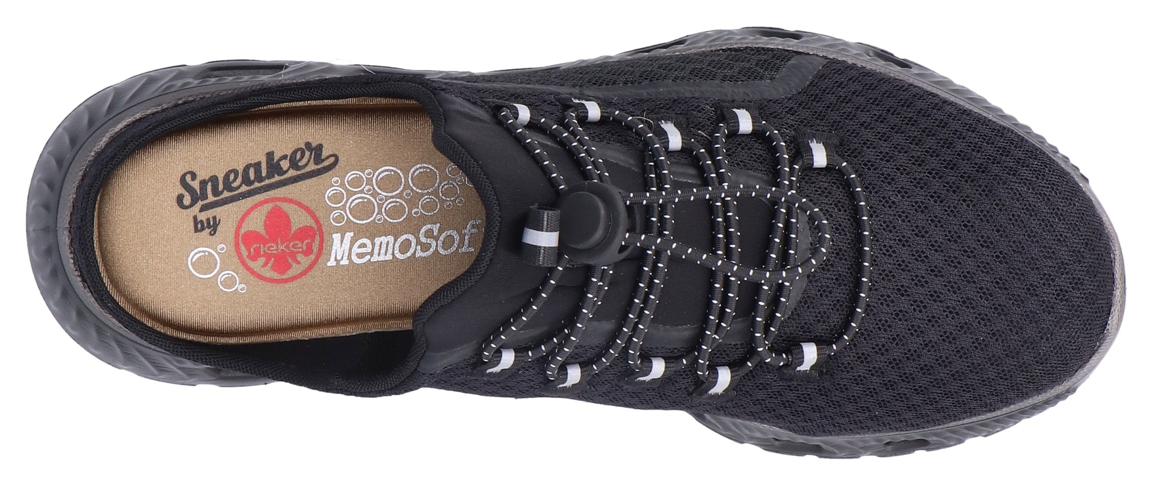 Rieker Clog, Outdoormode, Plateau, Sommerschuh mit MemoSoft-Ausstattung