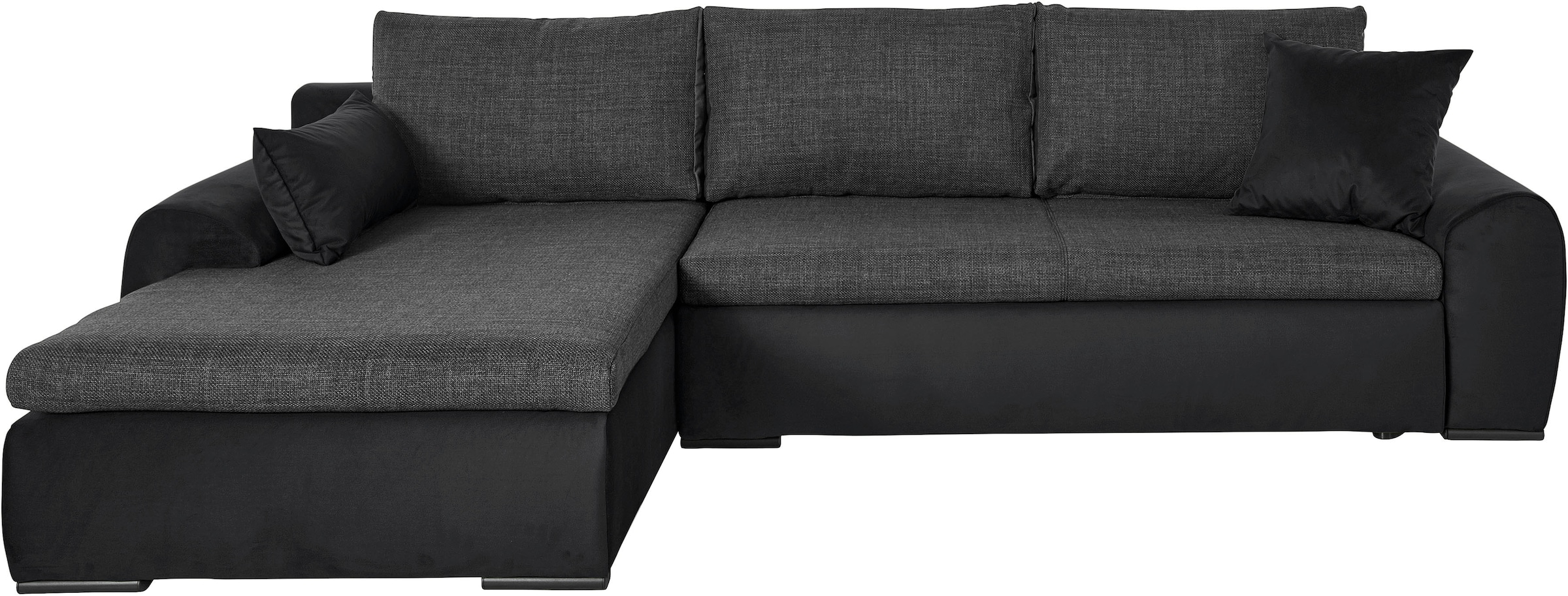 Home affaire Ecksofa Win L-Form, wahlweise mit Bettfunktion und Bettkasten