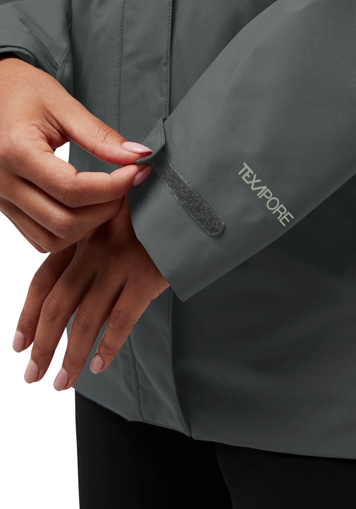 Jack Wolfskin 3-in-1-Funktionsjacke »ROTWAND 3IN1 JKT W«, mit Kapuze