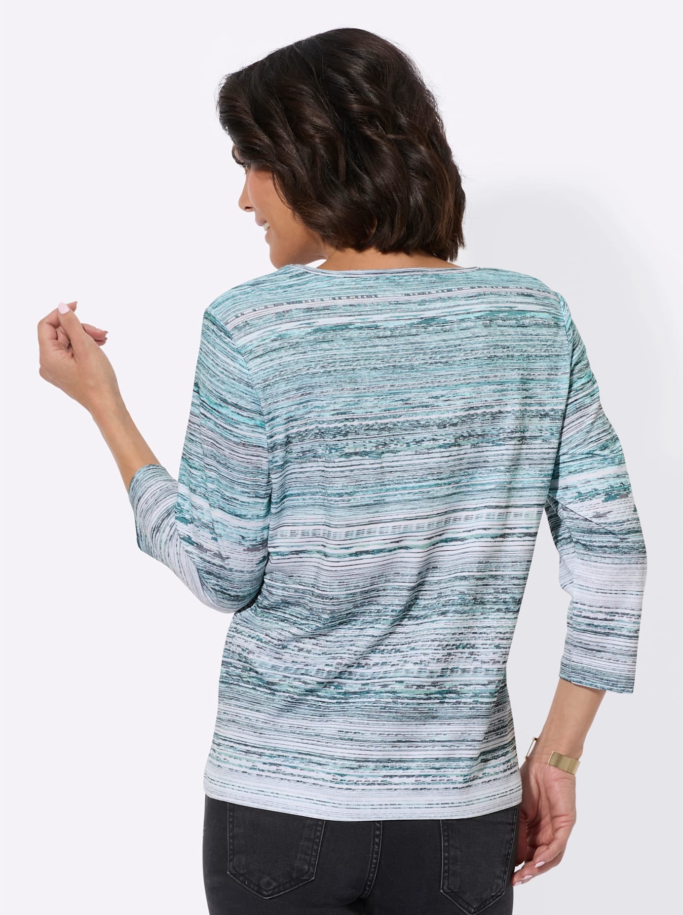 Casual Looks 3/4-Arm-Shirt »Druck-Shirt«, (1 tlg.)