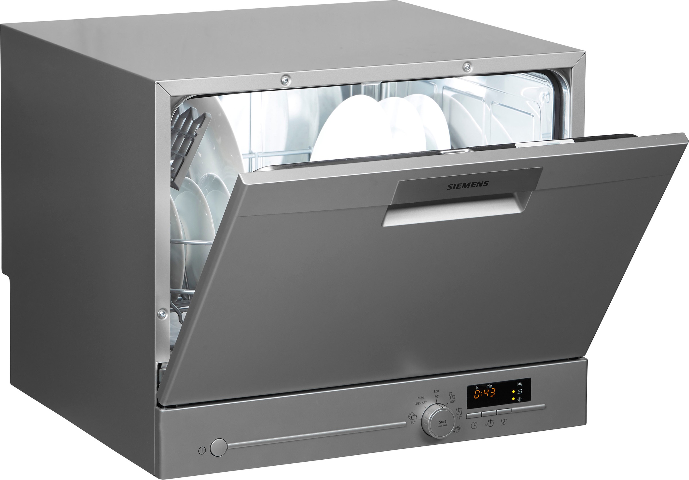 SIEMENS Standgeschirrspüler iQ300 »SK26E822EU«, 6 Maßgedecke