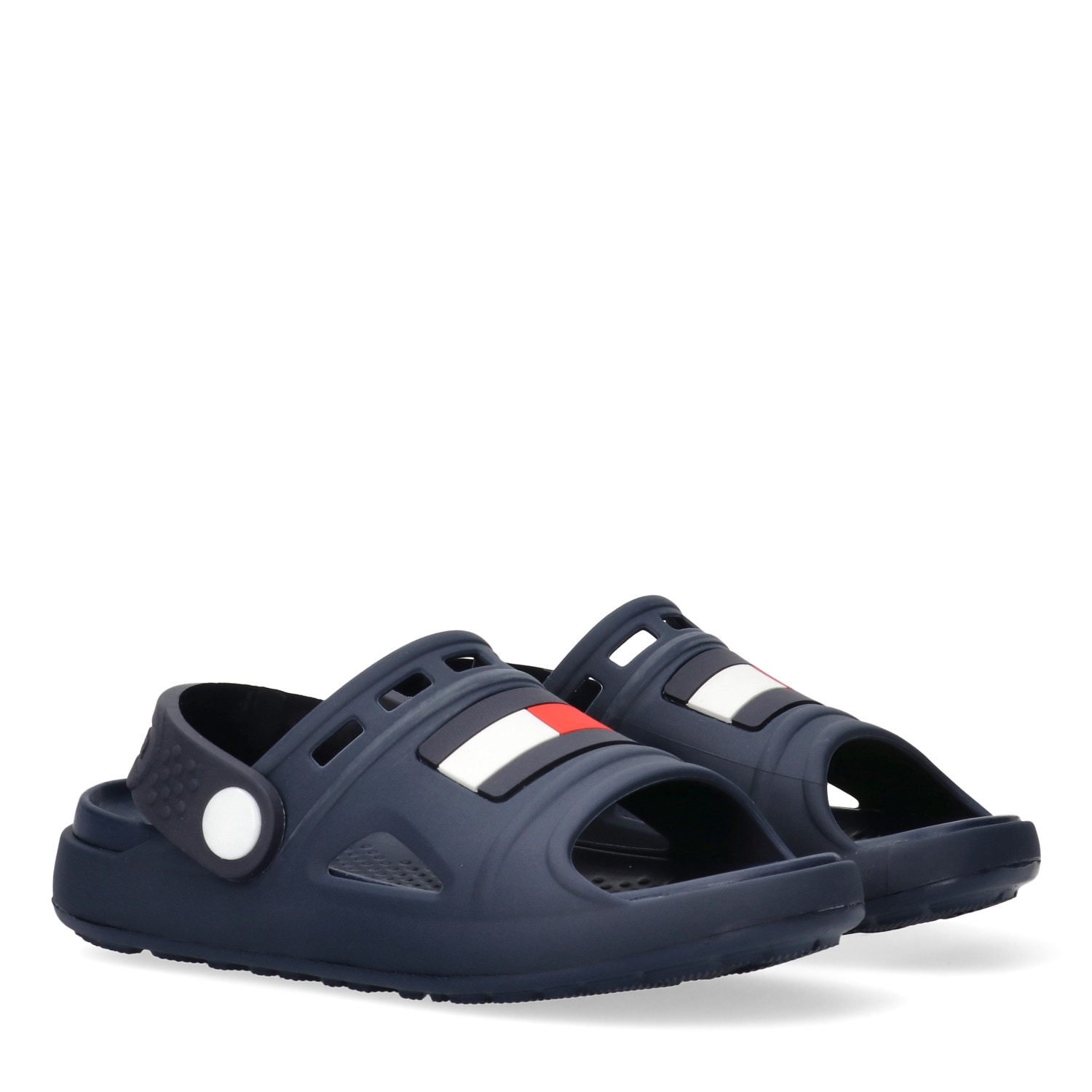 Tommy Hilfiger Badesandale  Badeschuh, Clog mit schwenkarem Riemchen