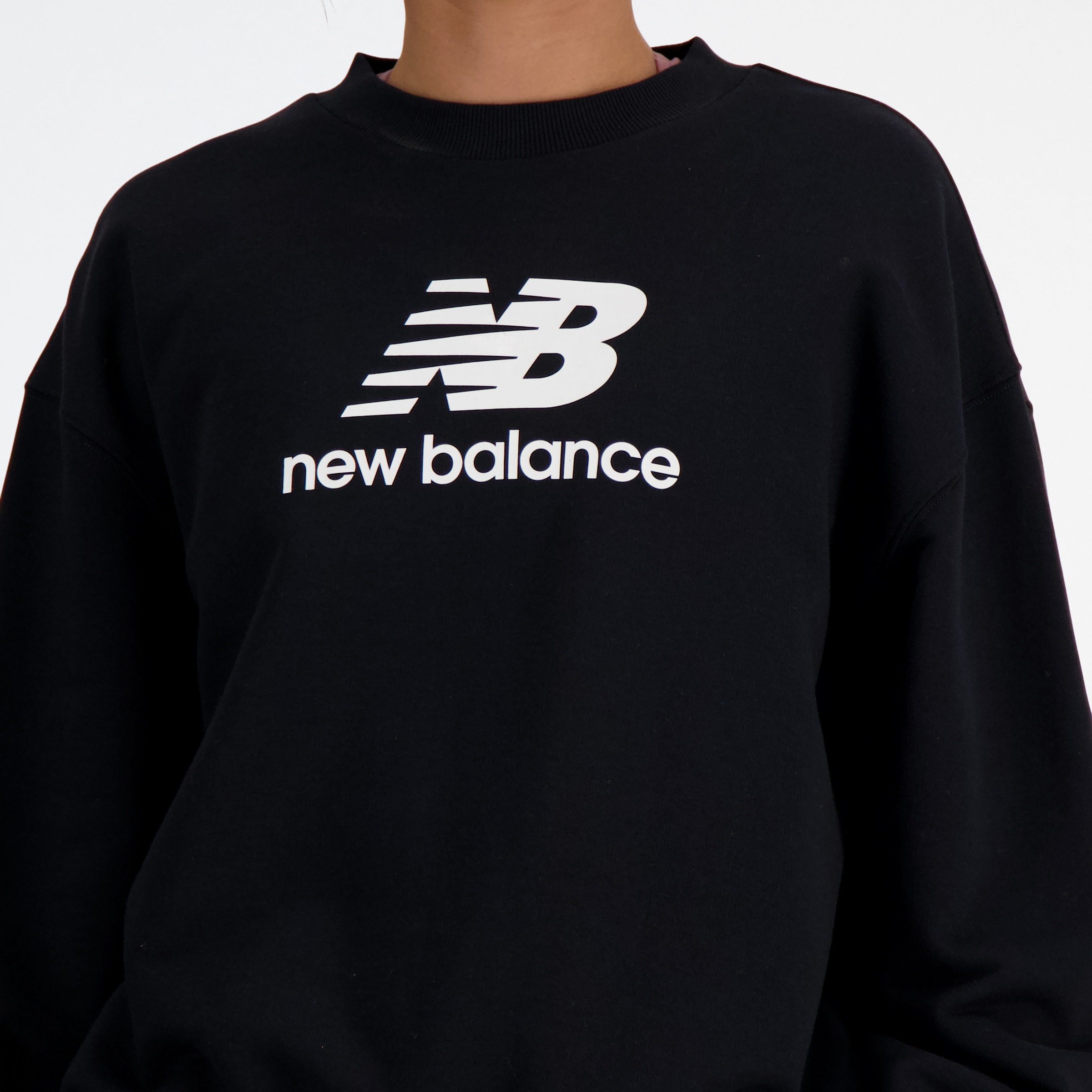 New Balance Sweatshirt »Sport Essentials French Terry Logo Crew«