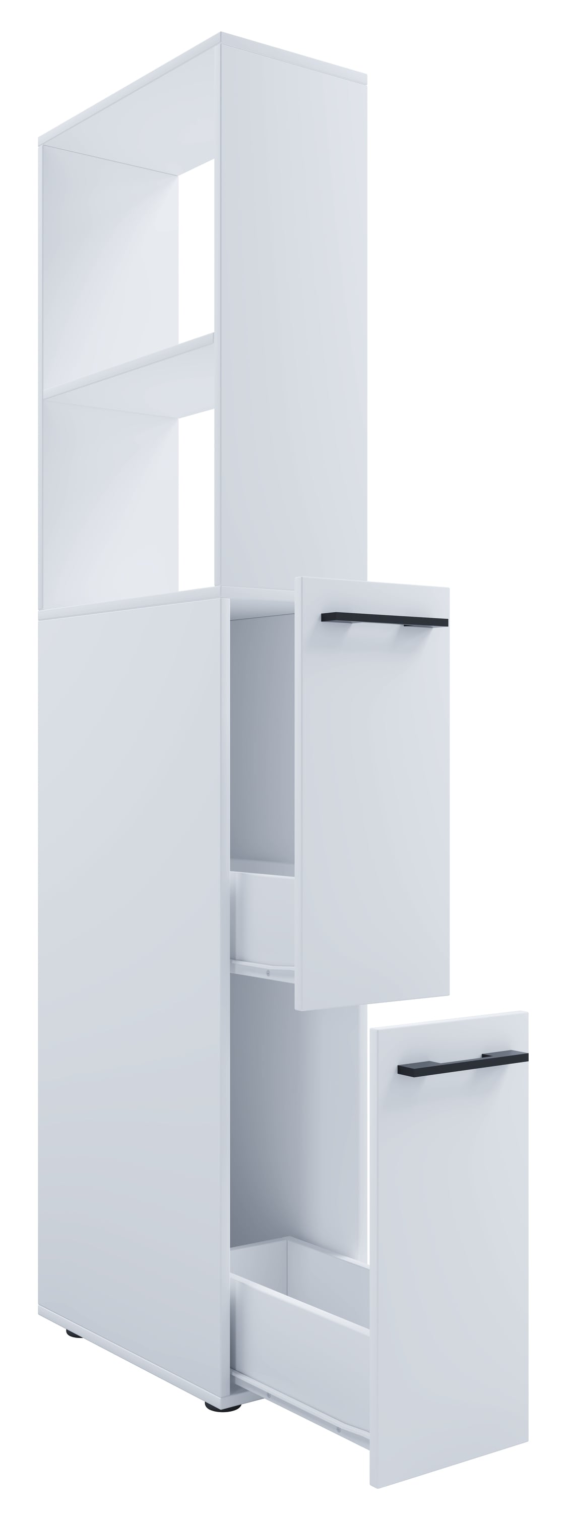 VCM Hochschrank »Holz Badmöbel Nischenschrank Schublade Sadilo XL«