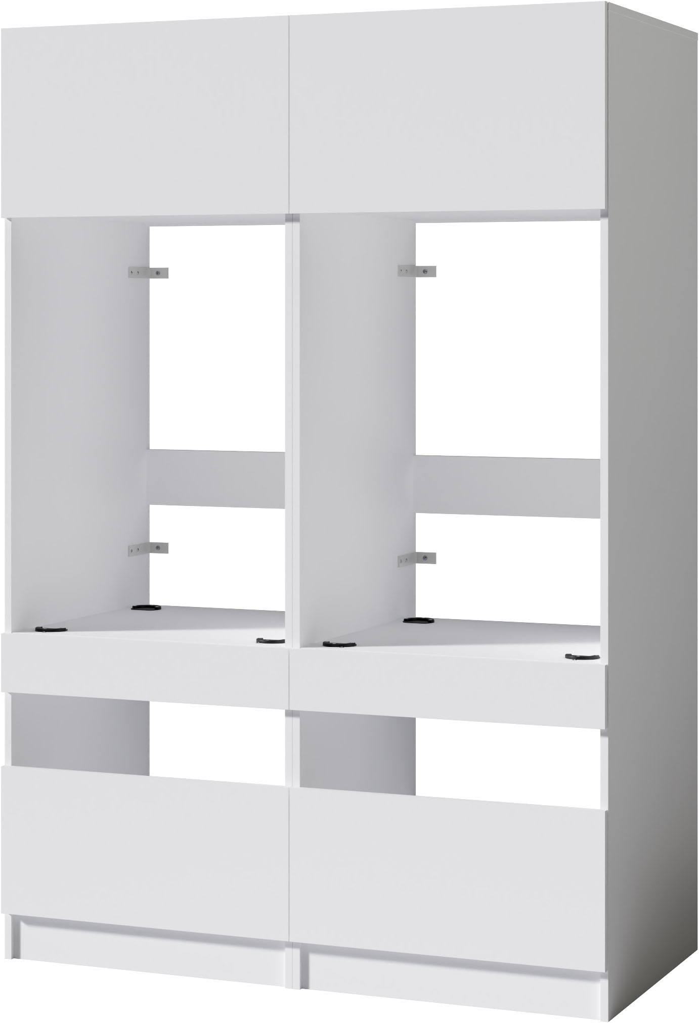 BASIC by Balculina Mehrzweckschrank-Set »Washhome B/T/H 135x68x200 cm« 2 Stk. tlg.