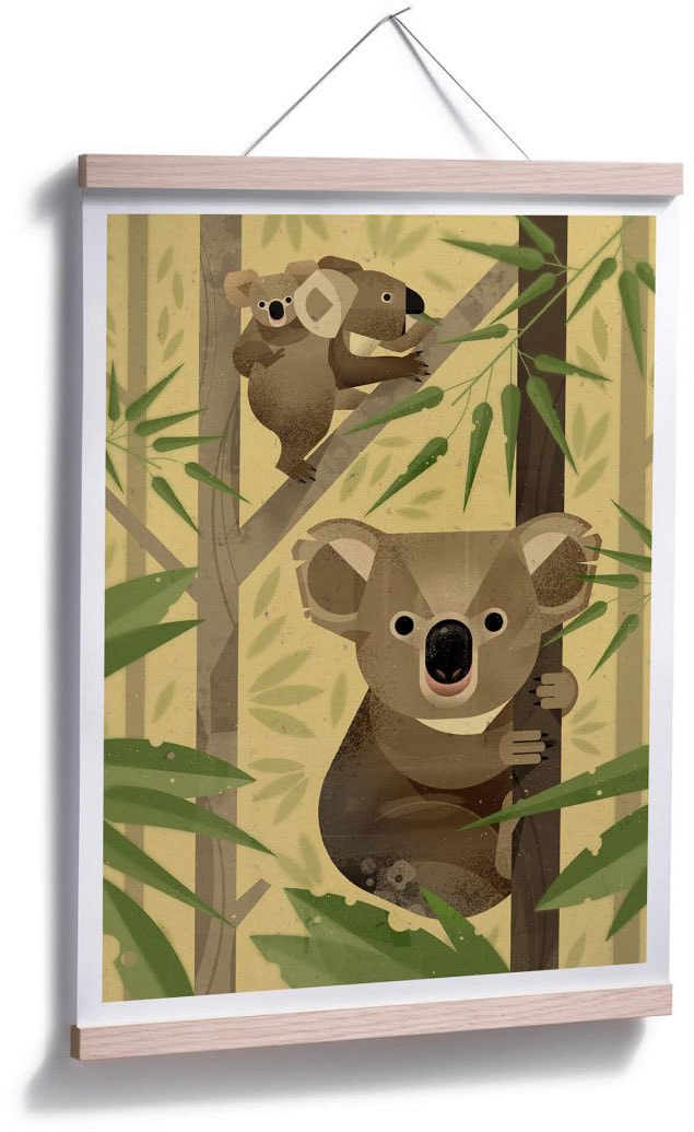 Wall-Art Poster »Koala«, OTTO Shop St.), im Wandbild, Wandposter Bild, Online Tiere, (1 Poster