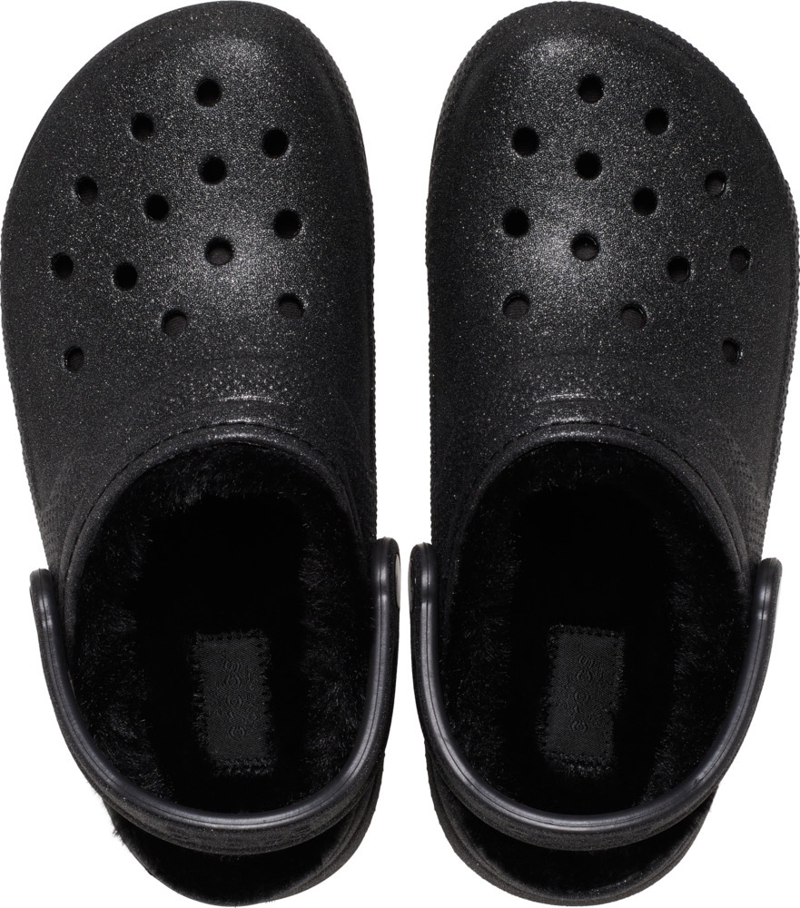 Crocs Clog »Classic Fuzz Lined Glitter«  mit Lüftungsöffnungen