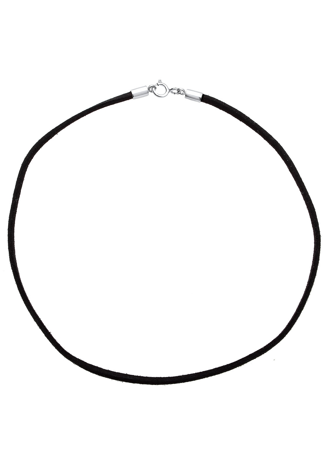 Elli Choker »Halskette Basic Trend Blogger Choker Velour 925 Silber«