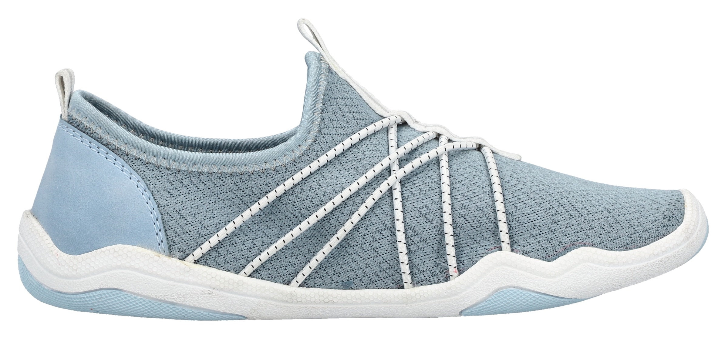 Rieker Slip-On Sneaker, Barfußschuh, Schlupfschuh, Slipper in veganer Verarbeitung