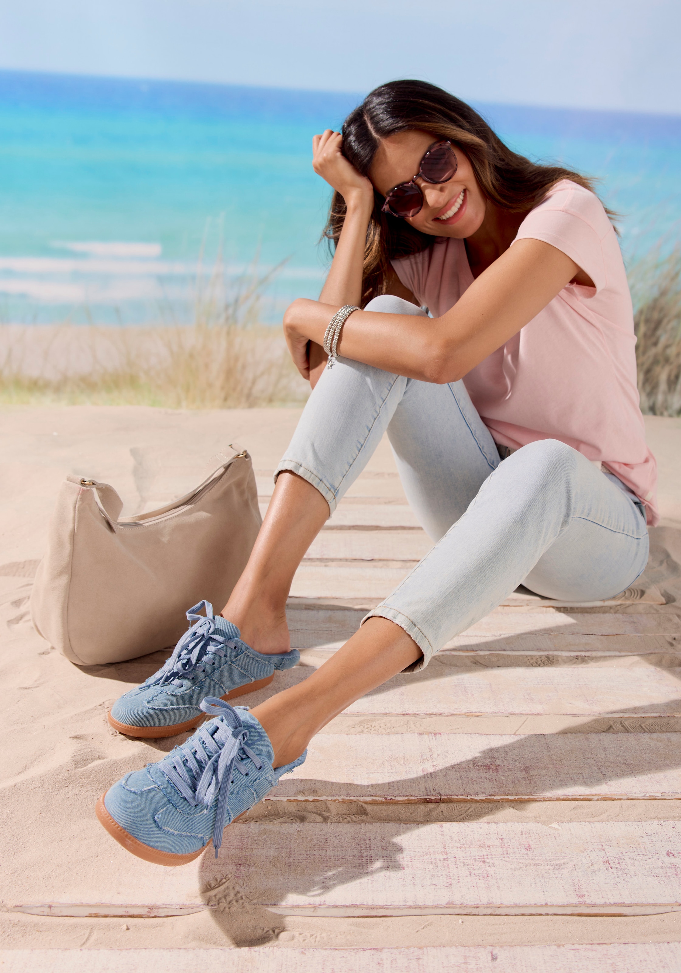 Elbsand Schultertasche »Handtasche, Shopper« Handtasche, Tragetasche, Damentasche