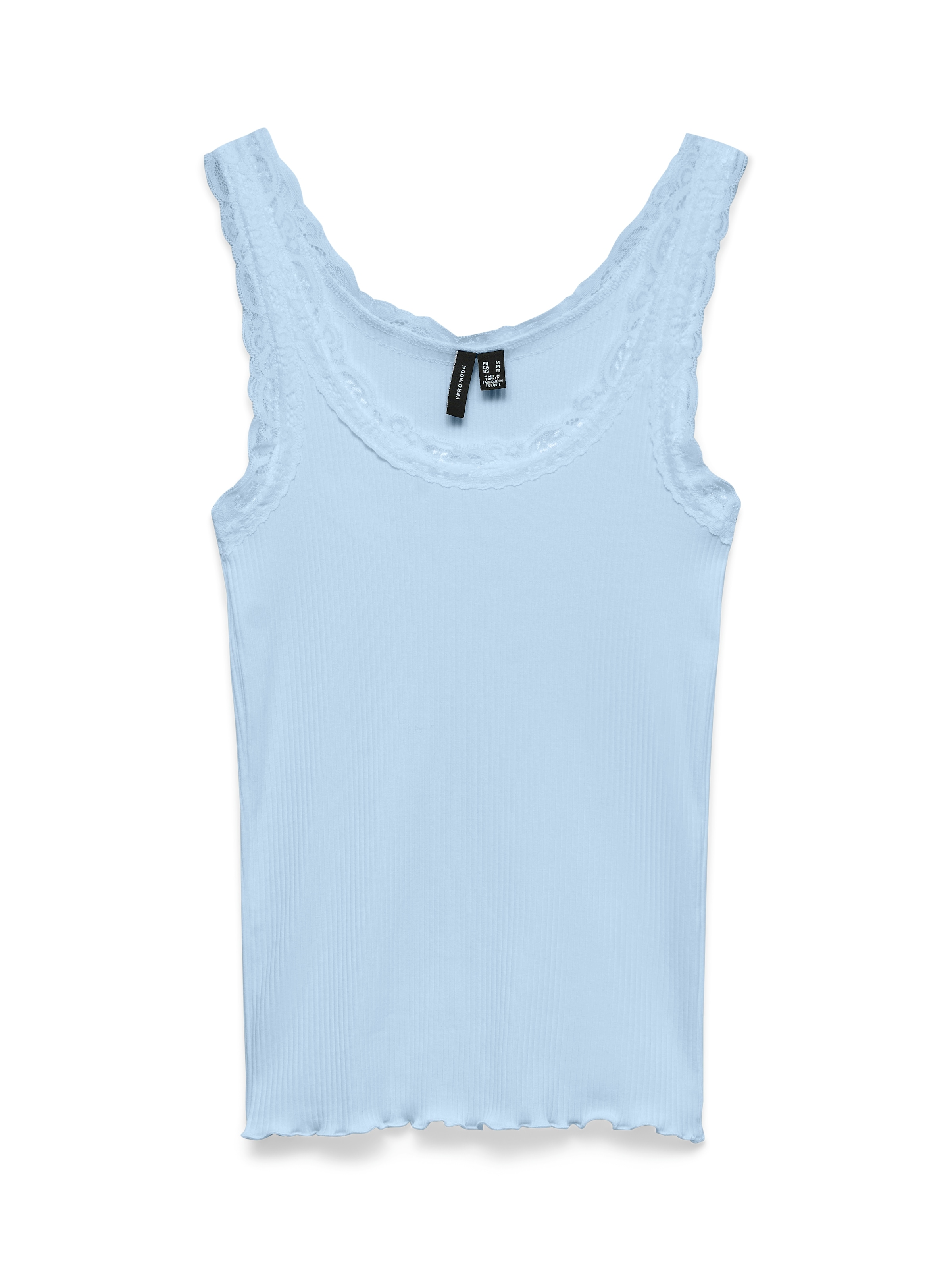 Vero Moda Tanktop »VMNANA LACE TANK TOP JRS NOOS« Baumwollmischung