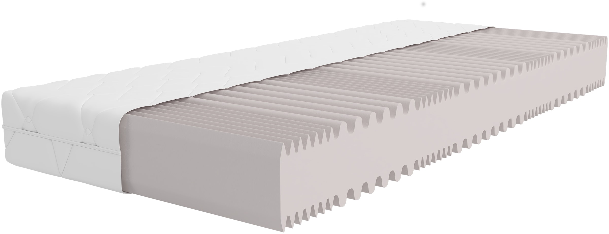 OTTO home Komfortschaummatratze »Luxus 20, 7 Zonen Matratze 90x200 cm, 140x200 cm & weitere Größen« 20 cm hoch Raumgewicht: 30 kg/m³ 1-tlg., 1 Stk. tlg. Wendematratzen H2 / H3 / H4, ergonomisch, atmungsaktiv