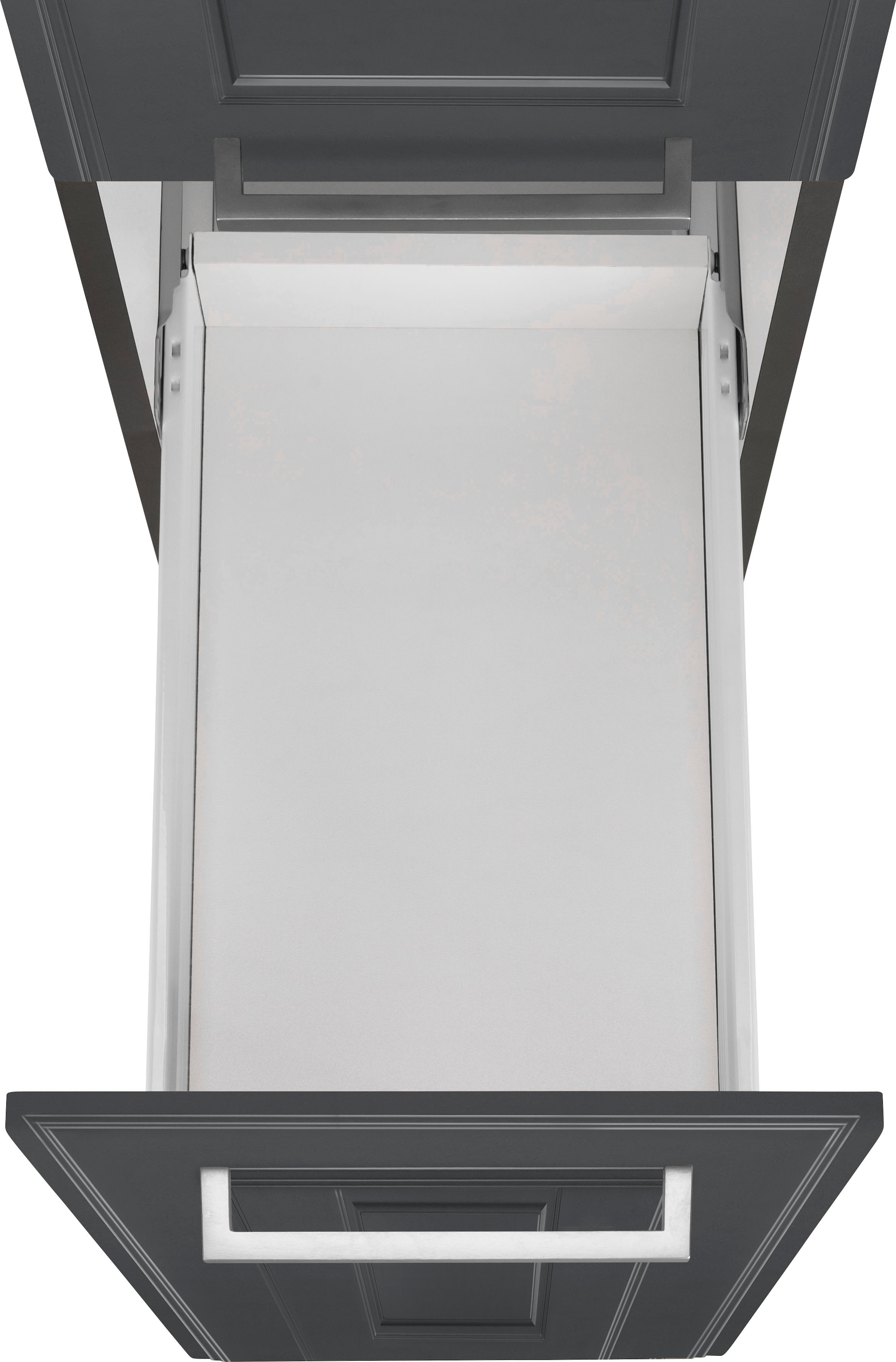 KOCHSTATION Apothekerschrank »KS-Stockholm« hochwertige MDF-Fronten, 200 cm hoch, viel Stauraum