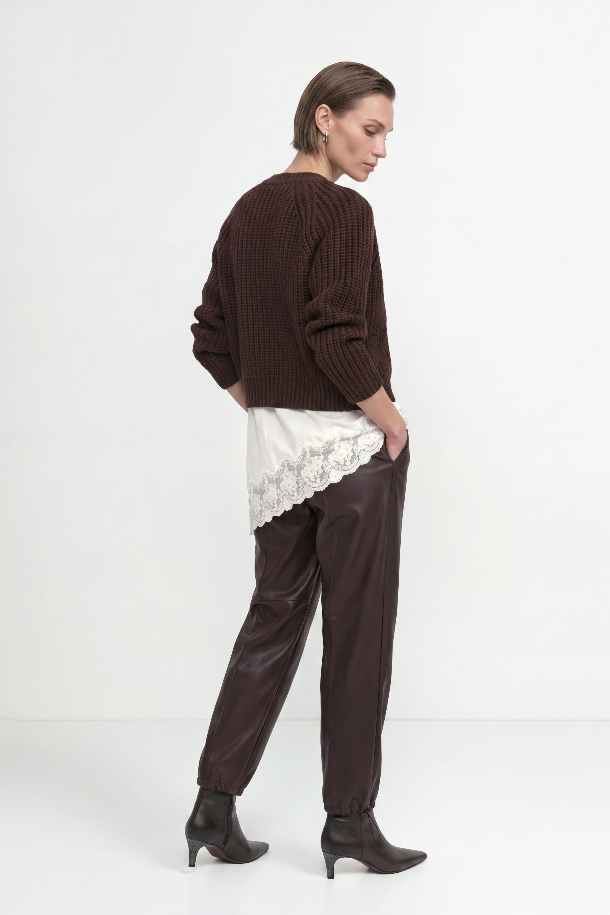 RICHROYAL Strickjacke Regular fit mit Rundhalsausschnitt