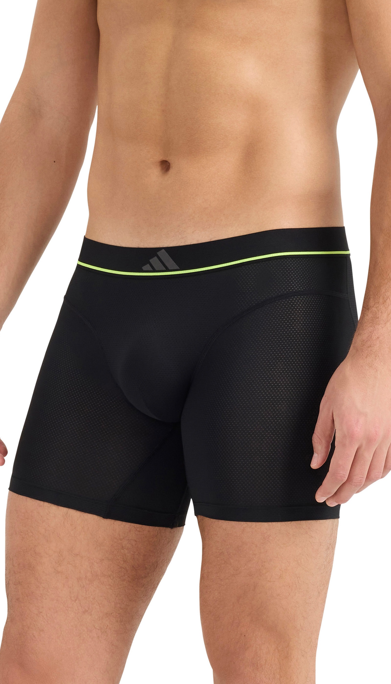 adidas Sportswear Boxer »Active Micro Vent« elastischer Bund mit mittig platziertem Logo