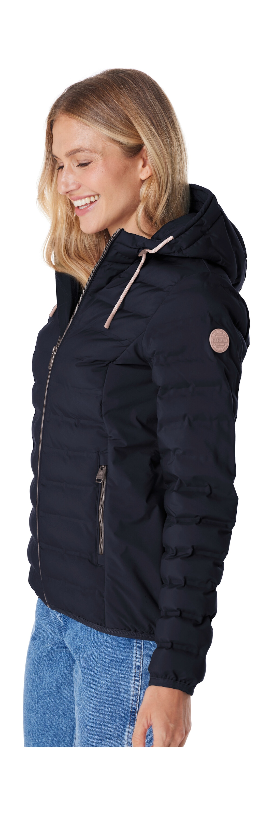 G.I.G.A. DX by killtec Steppjacke »Damen Steppjacke OOGW 1« Leichte Steppjacke, wasserabweisend, weitenregulierbare Kapuze