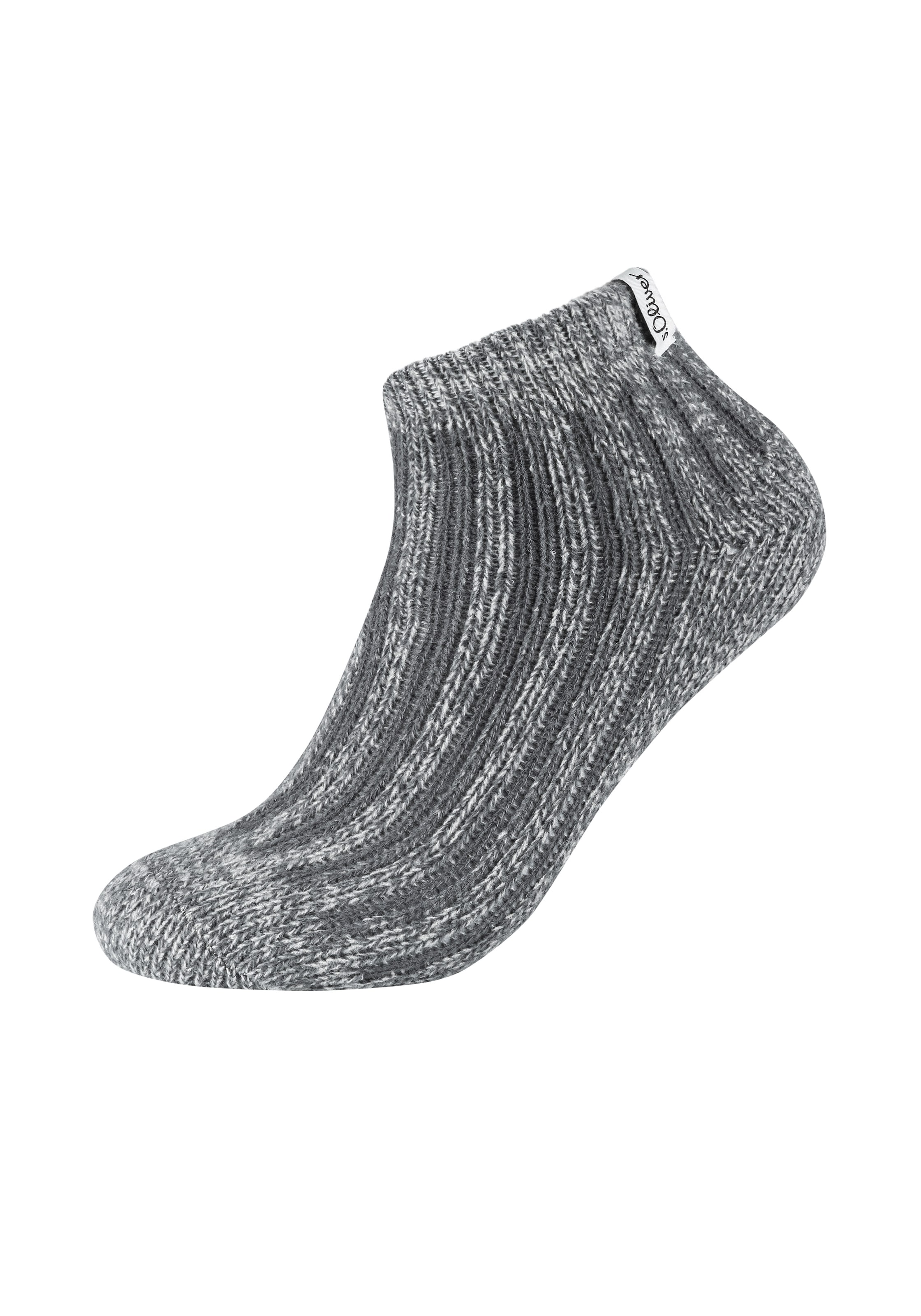 s.Oliver Sneakersocken »warm & cozy« 4 Paar tlg. mit elastischem Bund